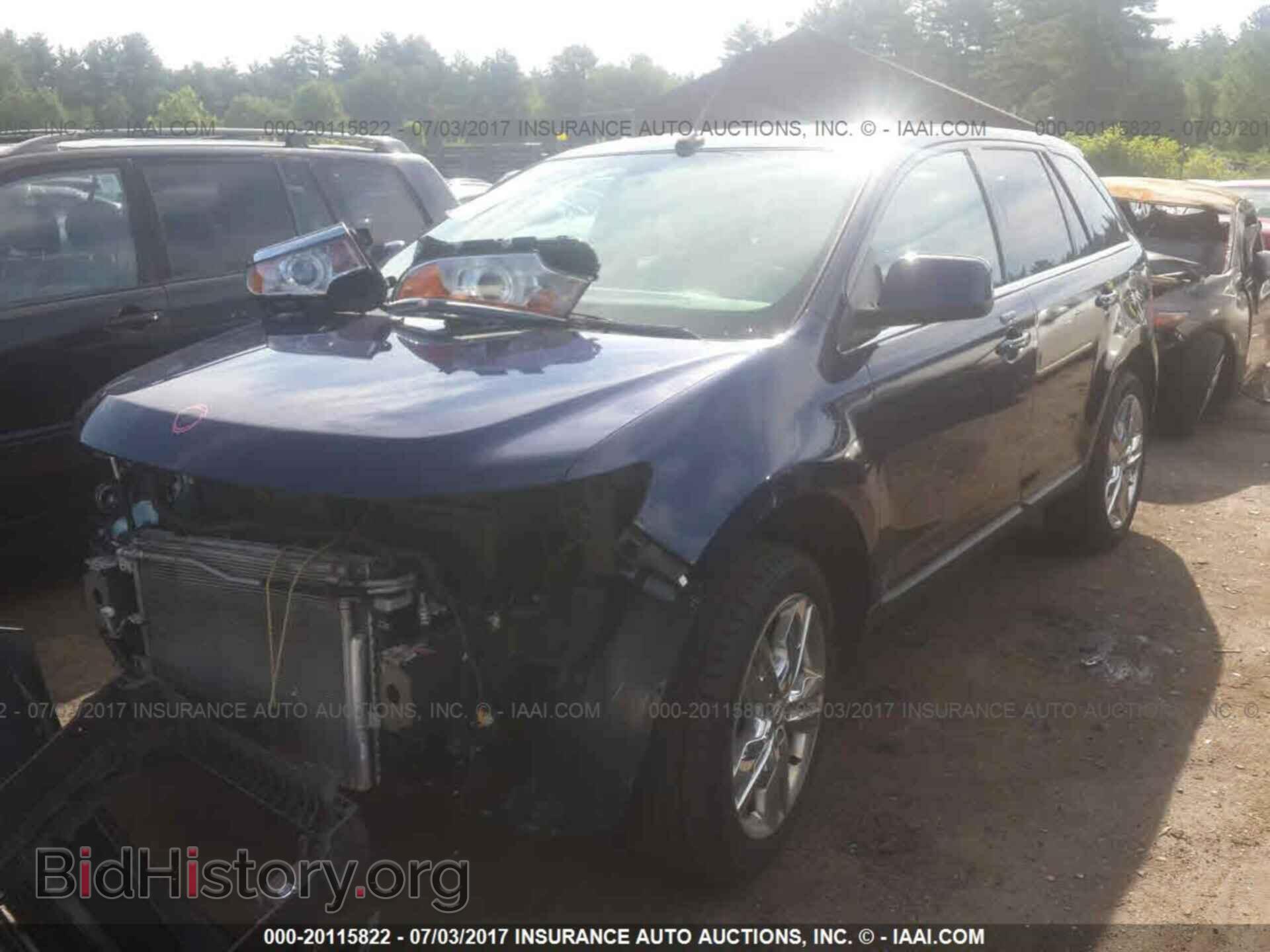 2011 Ford Edge - VIN: 2FMDK4KC0BBA49271 - Фото 2