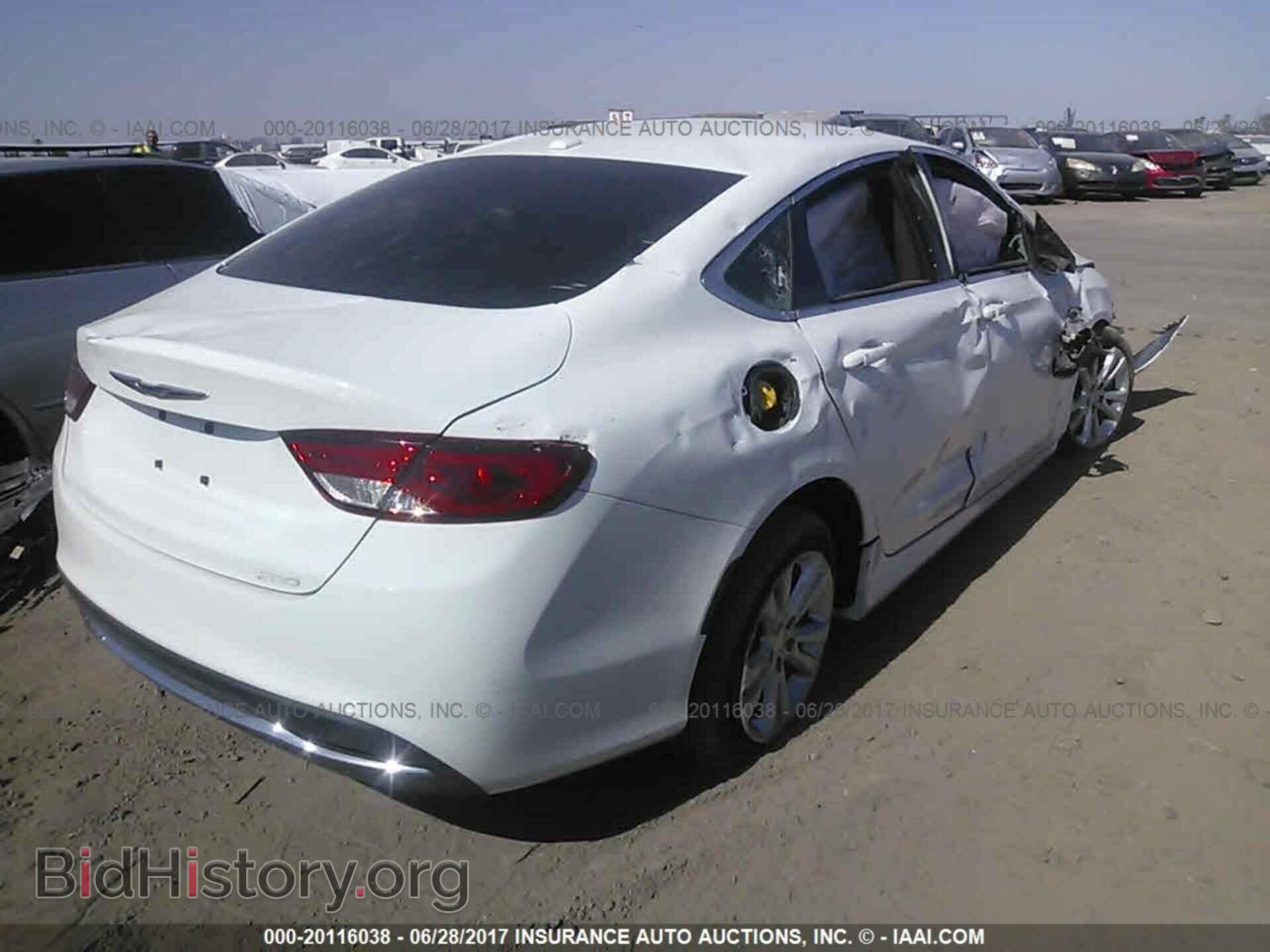 2015 Chrysler 200 - VIN: 1C3CCCAB0FN662425 - Фото 4