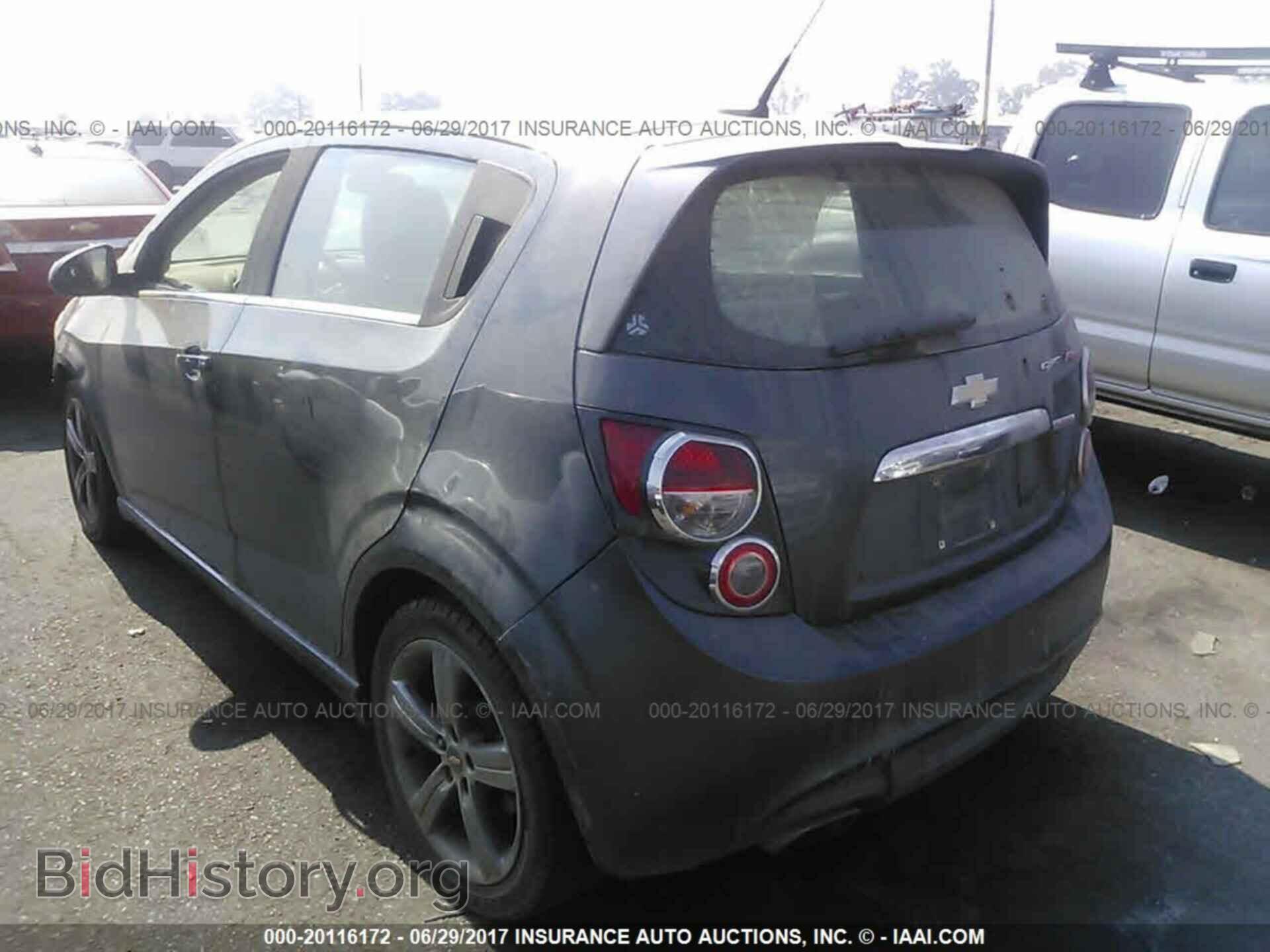 2013 Chevrolet Sonic - VIN: 1G1JH6SB2D4176313 - Фото 3