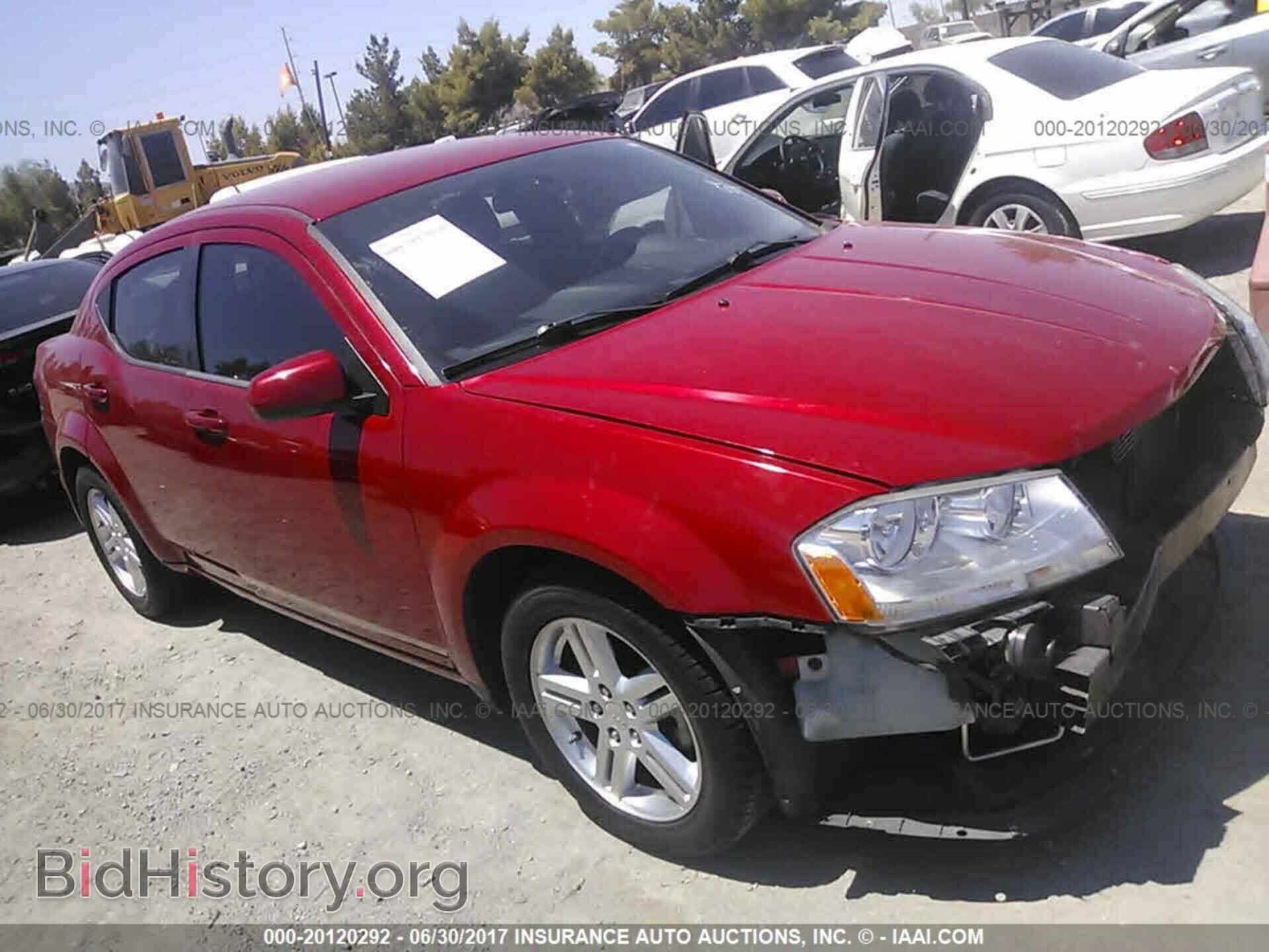 Photo 1C3CDZCB1CN194763 - Dodge Avenger 2012