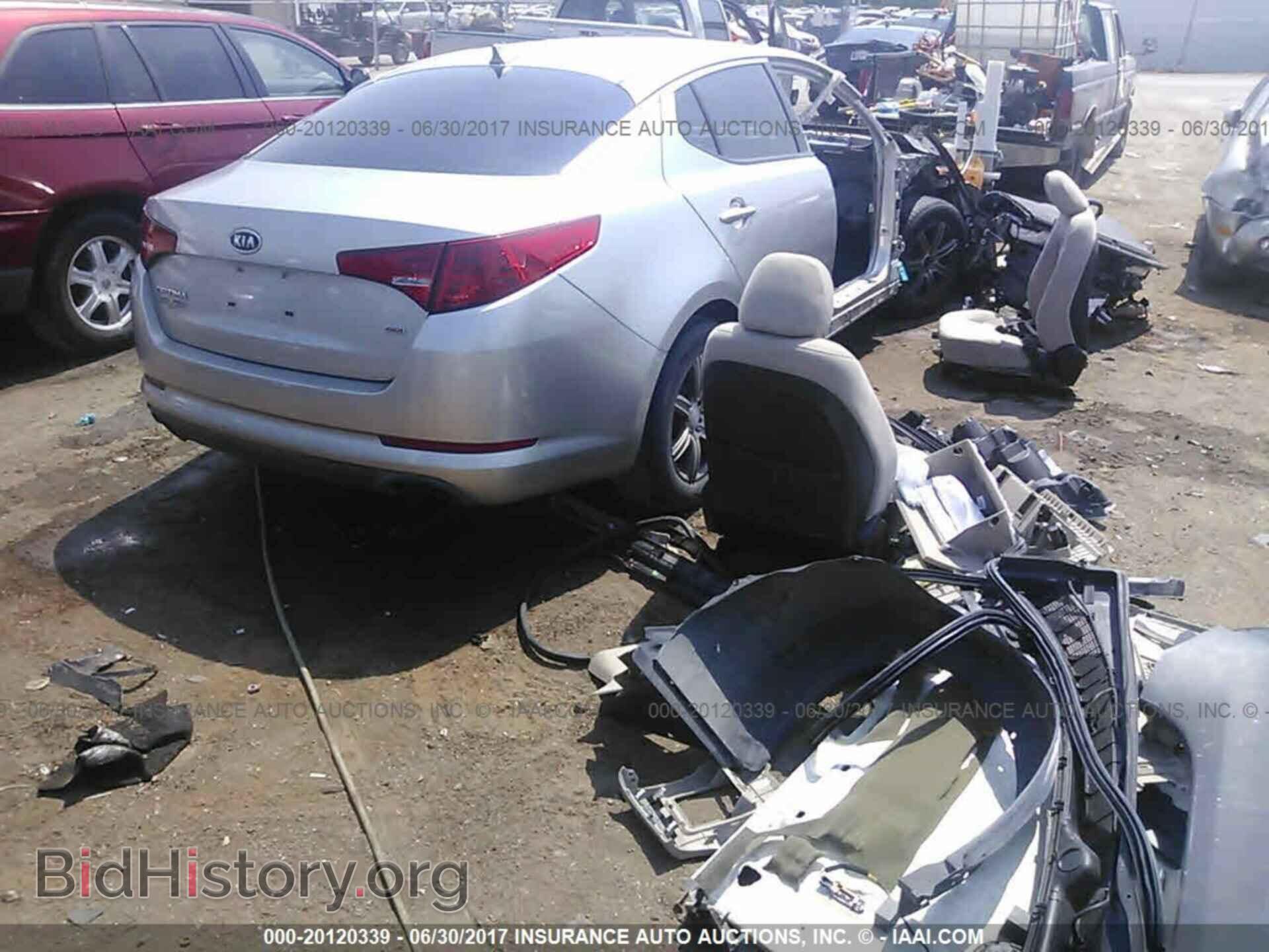 2011 Kia Optima - VIN: KNAGM4A72B5152659 - Фото 4