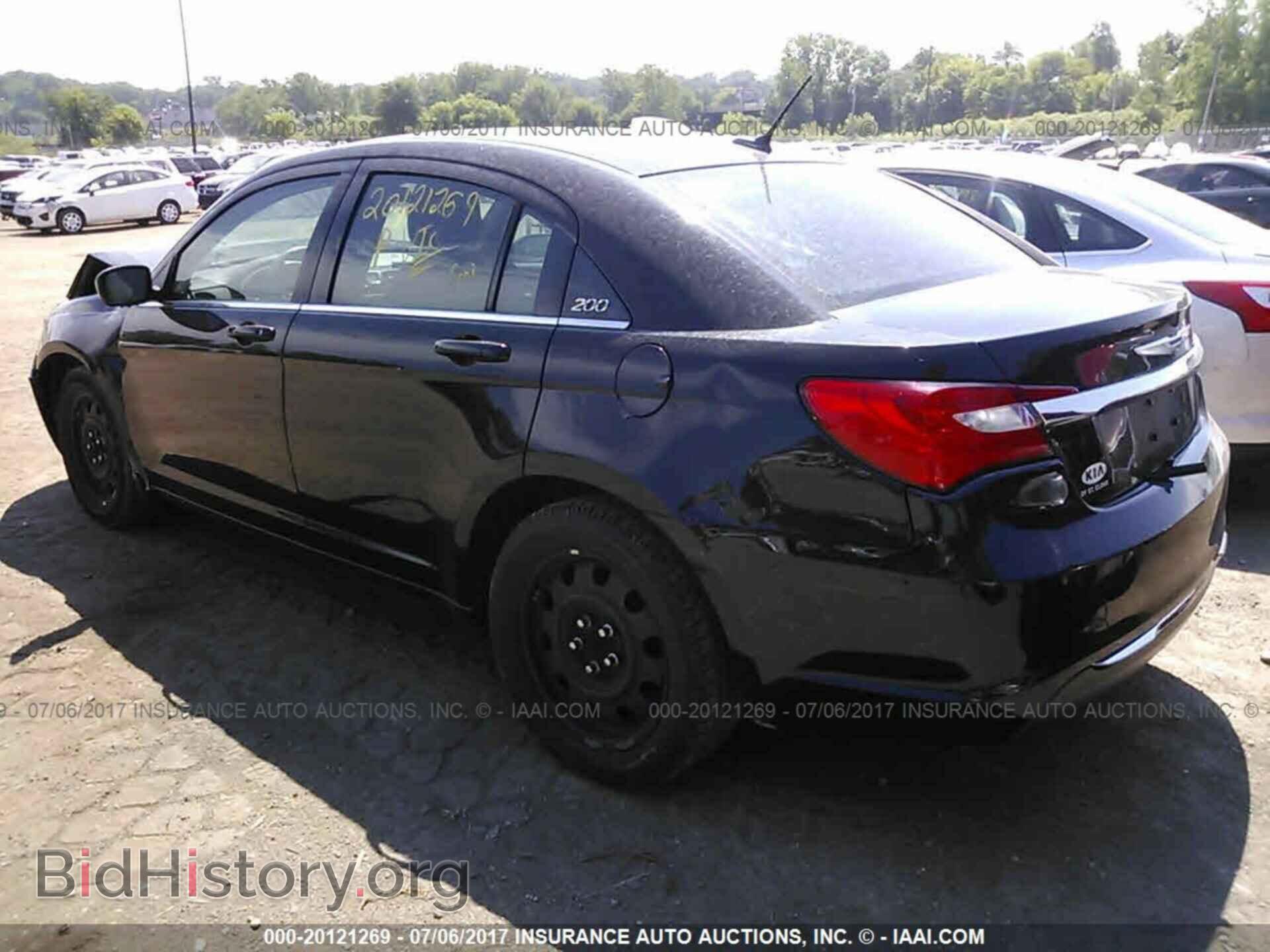 2012 Chrysler 200 - VIN: 1C3CCBABXCN104863 - Фото 3