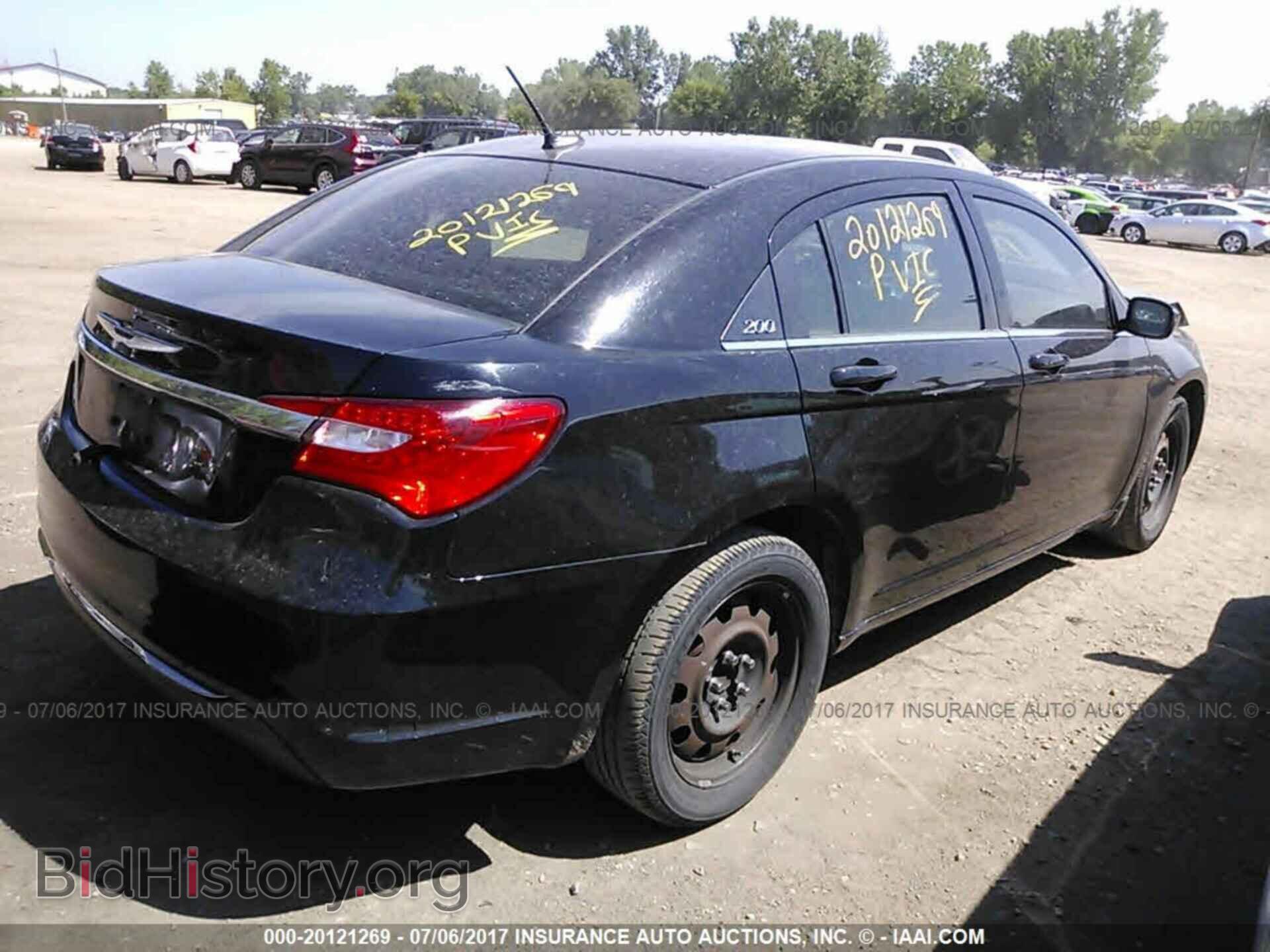 2012 Chrysler 200 - VIN: 1C3CCBABXCN104863 - Фото 4