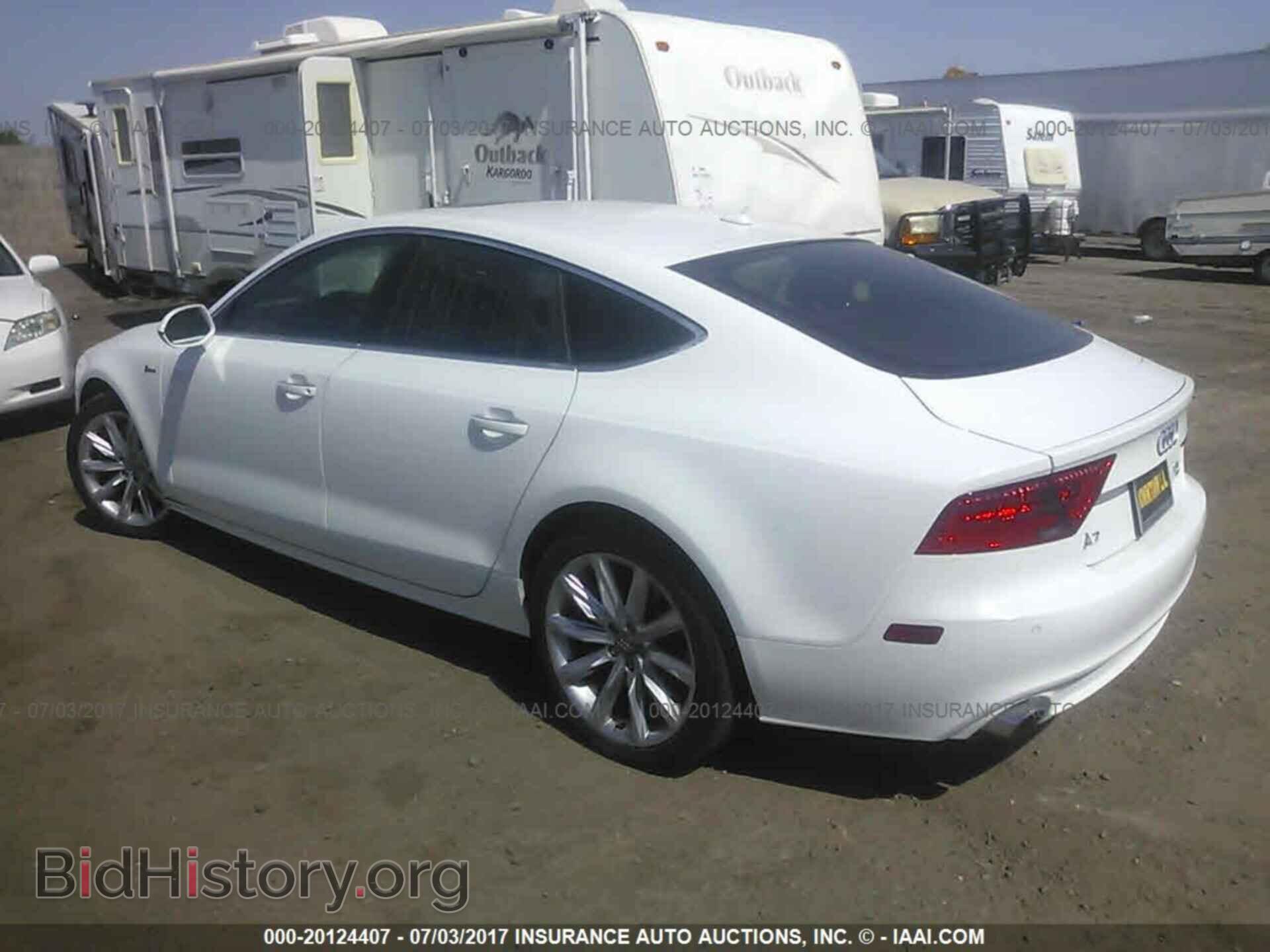 2013 Audi A7 - VIN: WAUYGAFC0DN003721 - Photo 3