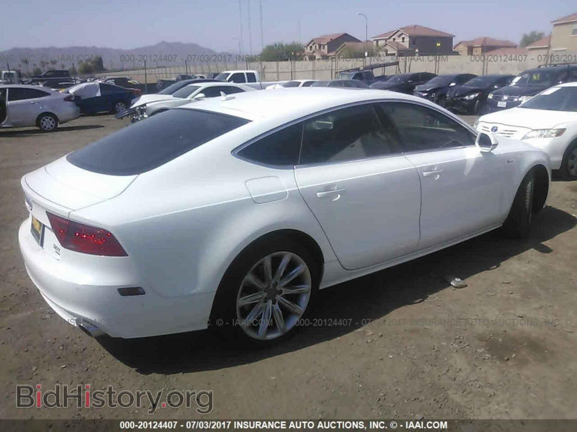2013 Audi A7 - VIN: WAUYGAFC0DN003721 - Photo 4