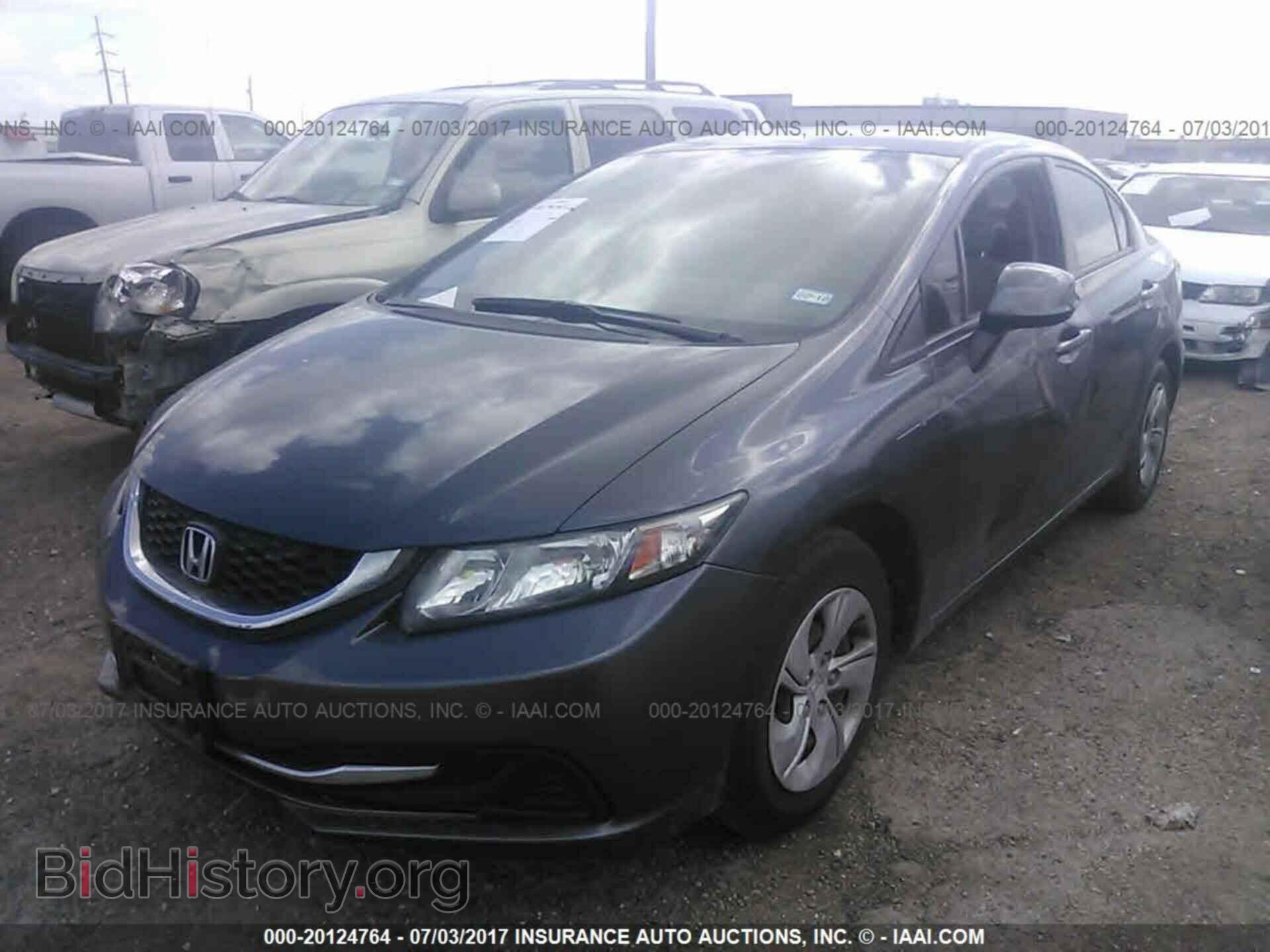 2013 Honda Civic - VIN: 2HGFB2F59DH515634 - Фото 2