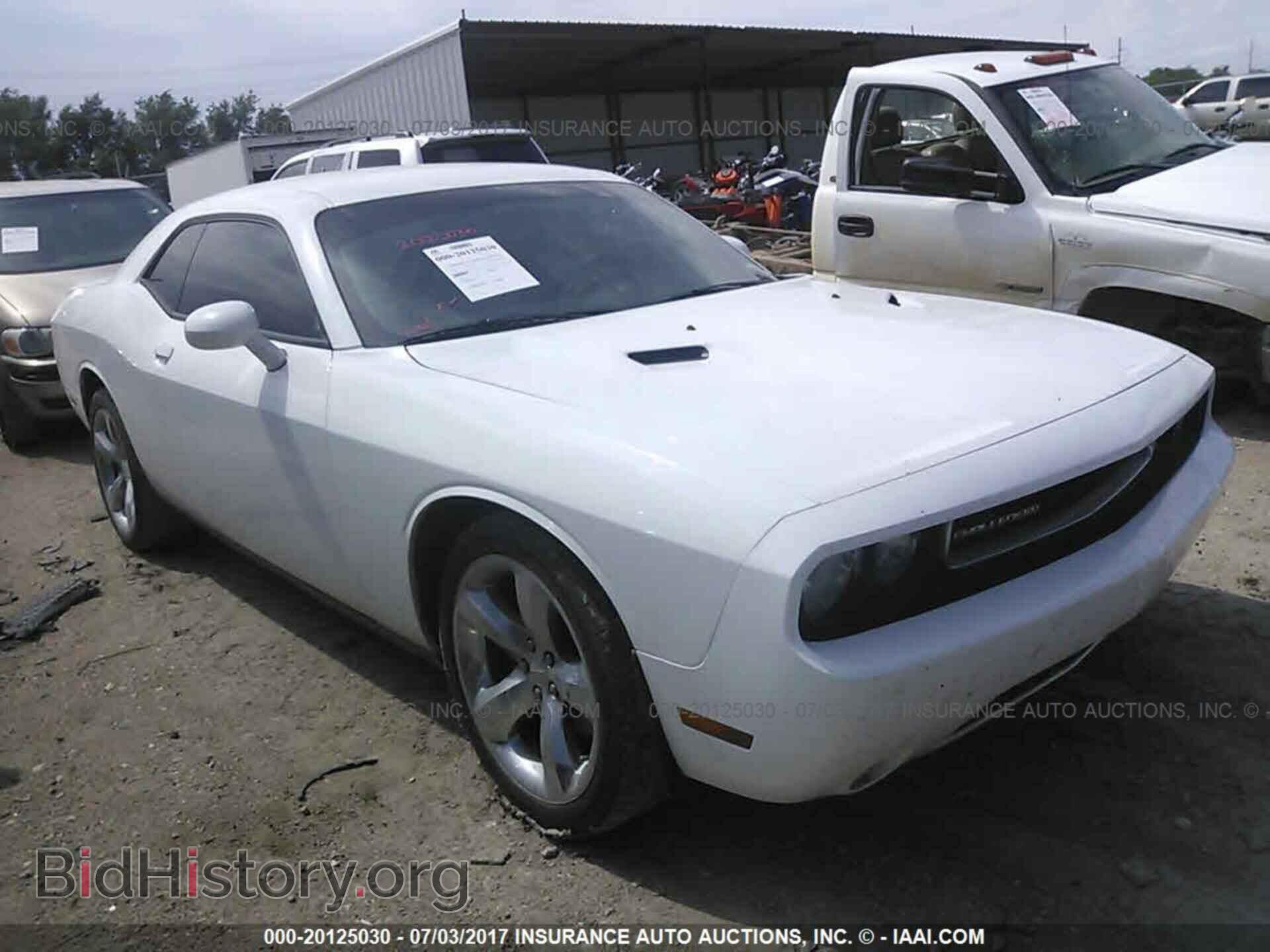 Photo 2C3CDYAG7CH217383 - Dodge Challenger 2012
