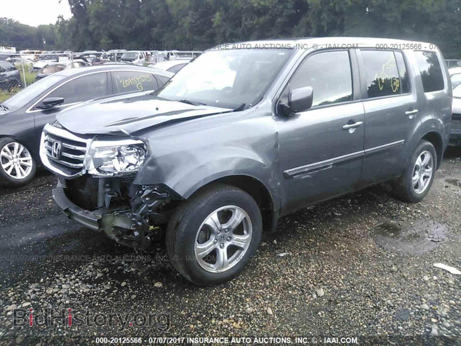 2013 Honda Pilot - VIN: 5FNYF4H68DB024152 - Фото 2