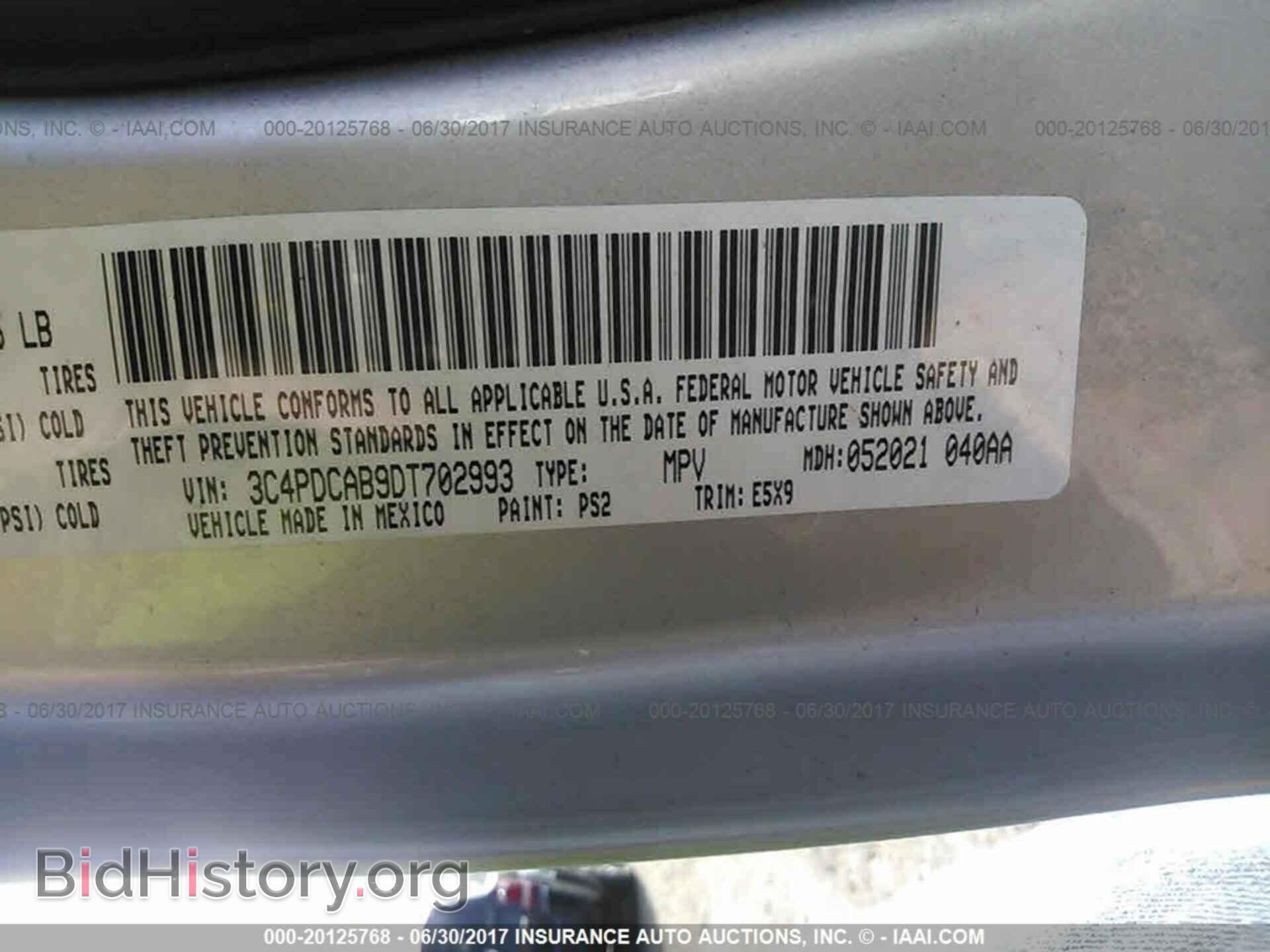 2013 Dodge Journey - VIN: 3C4PDCAB9DT702993 - Фото 9