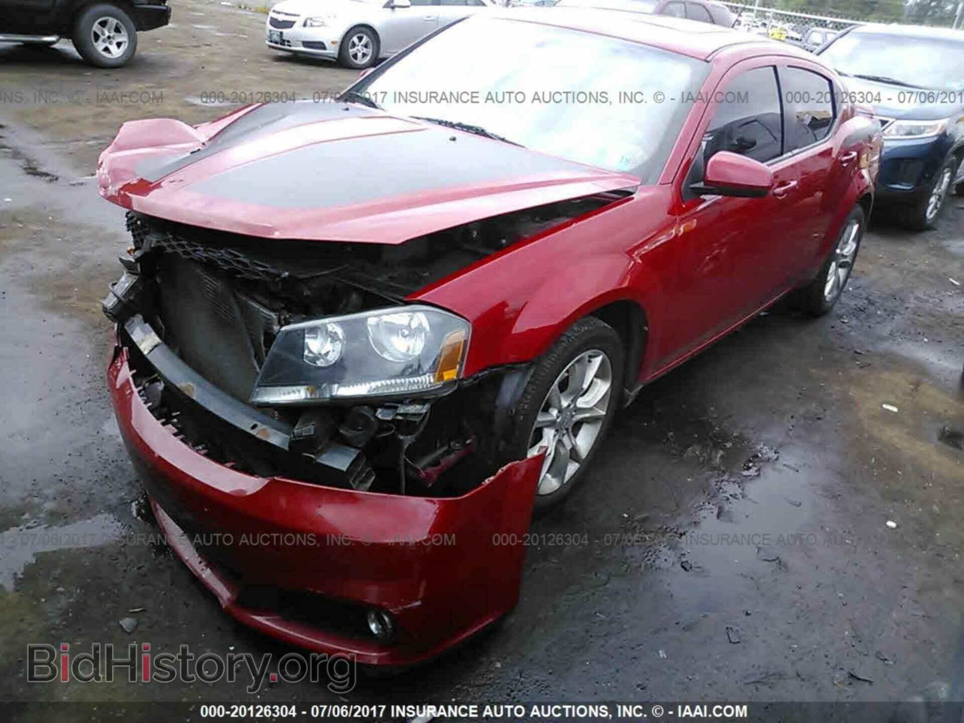 2013 Dodge Avenger - VIN: 1C3CDZBG5DN581573 - Фото 2