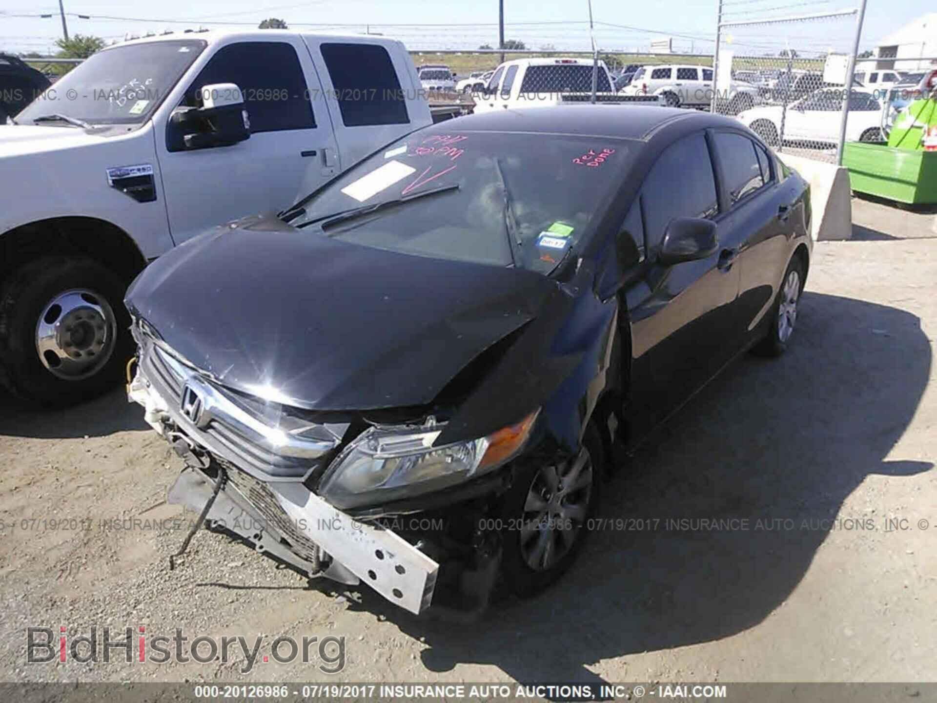 2012 Honda Civic - VIN: 19XFB2F55CE069393 - Photo 2