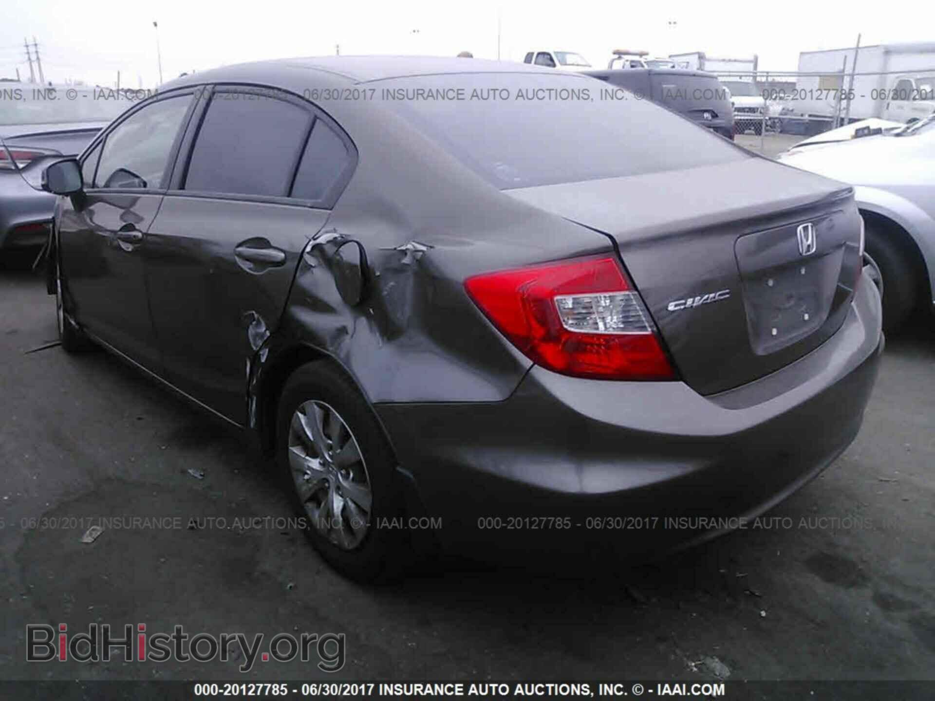 2012 Honda Civic - VIN: 2HGFB2F55CH527410 - Фото 3