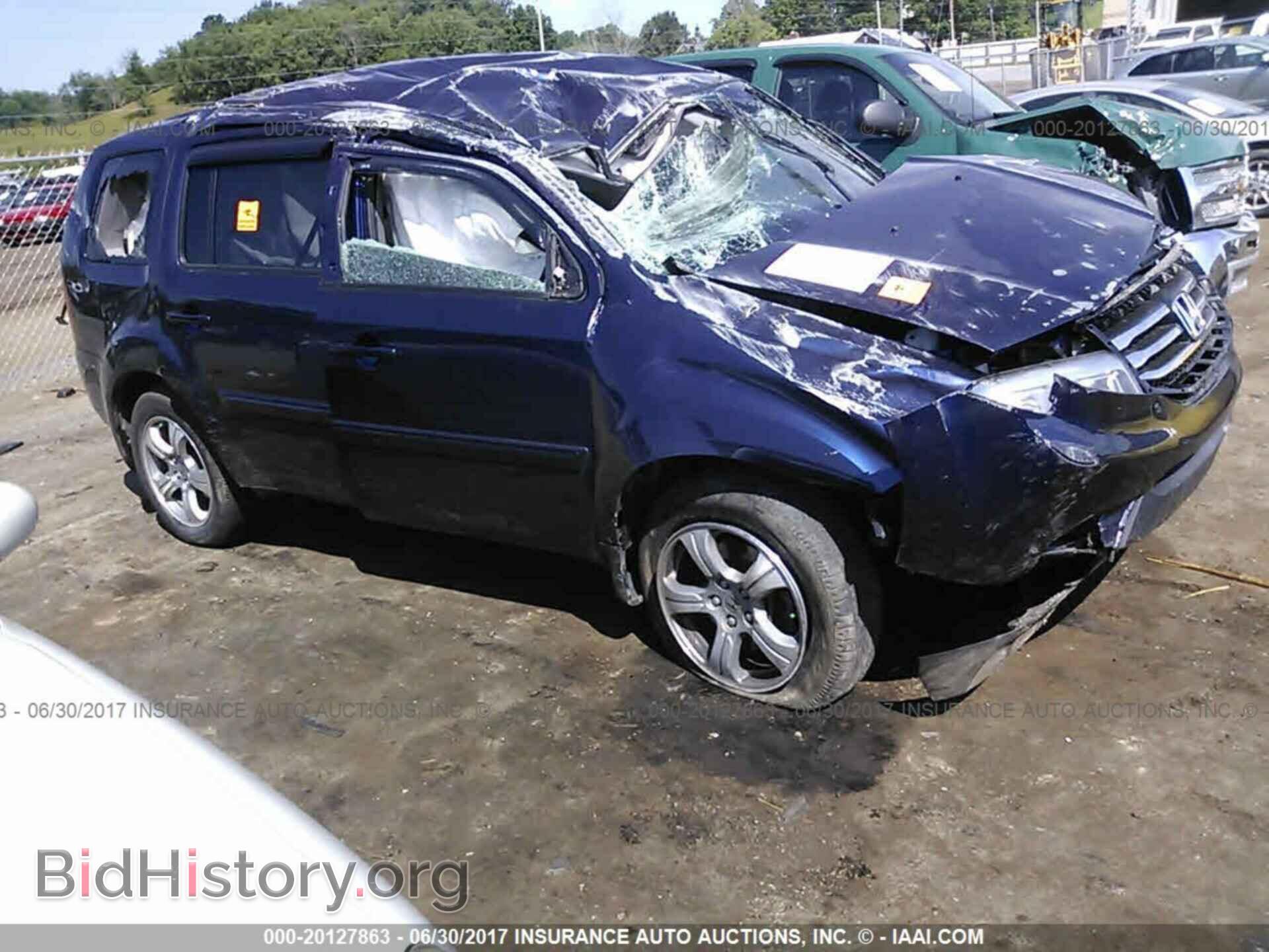 Photo 5FNYF4H49DB075920 - Honda Pilot 2013