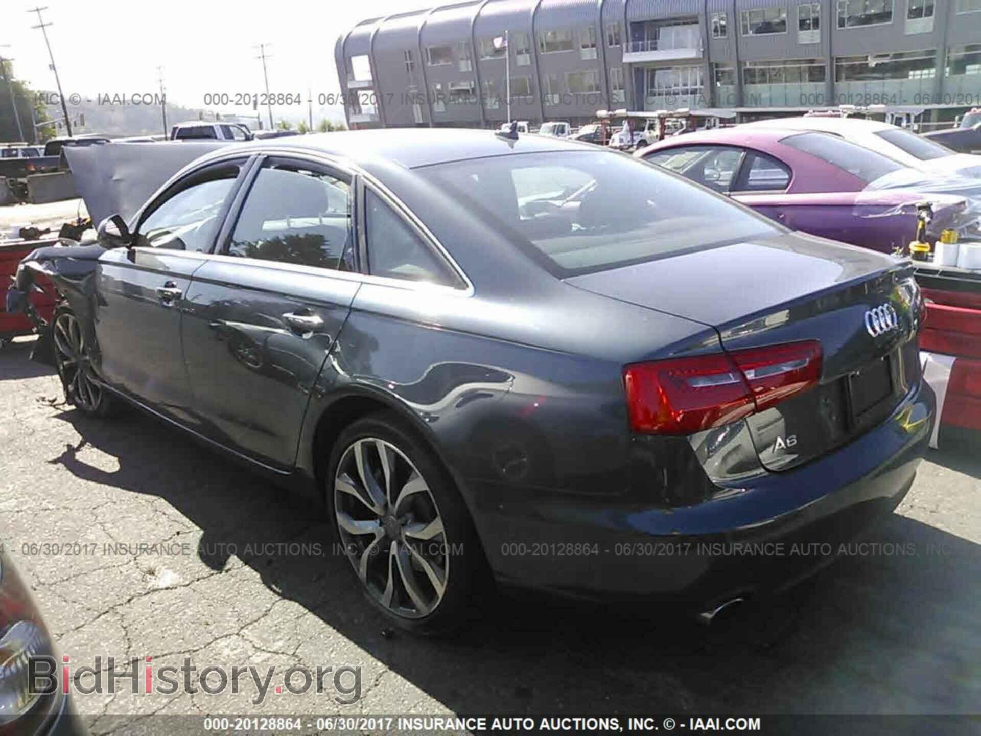 2014 Audi A6 - VIN: WAUGFAFC6EN047304 - Фото 3