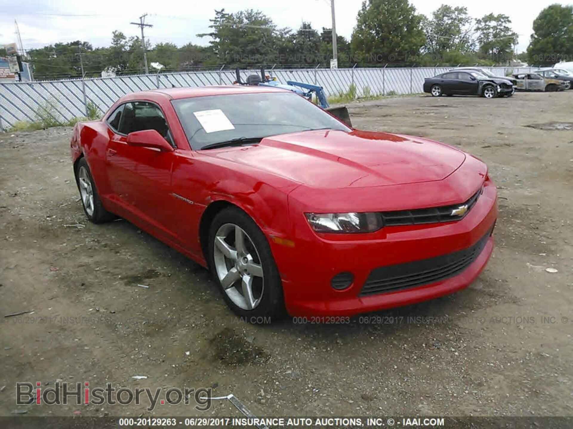 Фотография 2G1FB1E35F9156247 - Chevrolet Camaro 2015