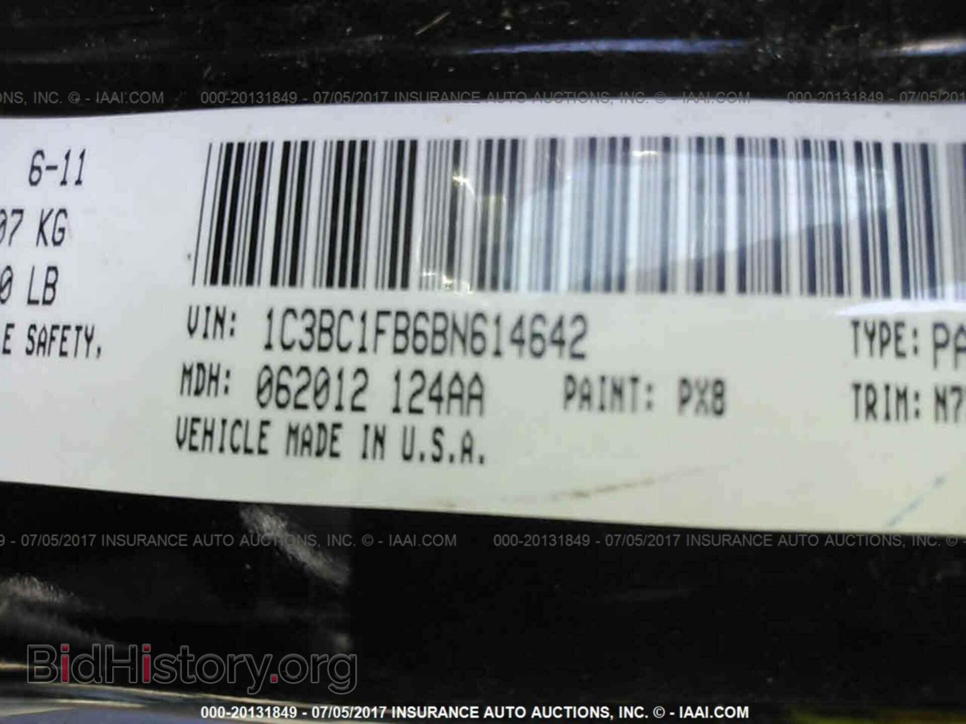 2011 Chrysler 200 - VIN: 1C3BC1FB6BN614642 - Photo 9