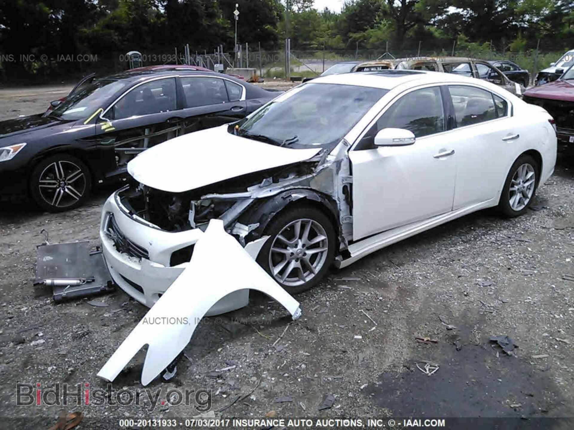 2011 Nissan Maxima - VIN: 1N4AA5AP0BC863298 - Фото 2