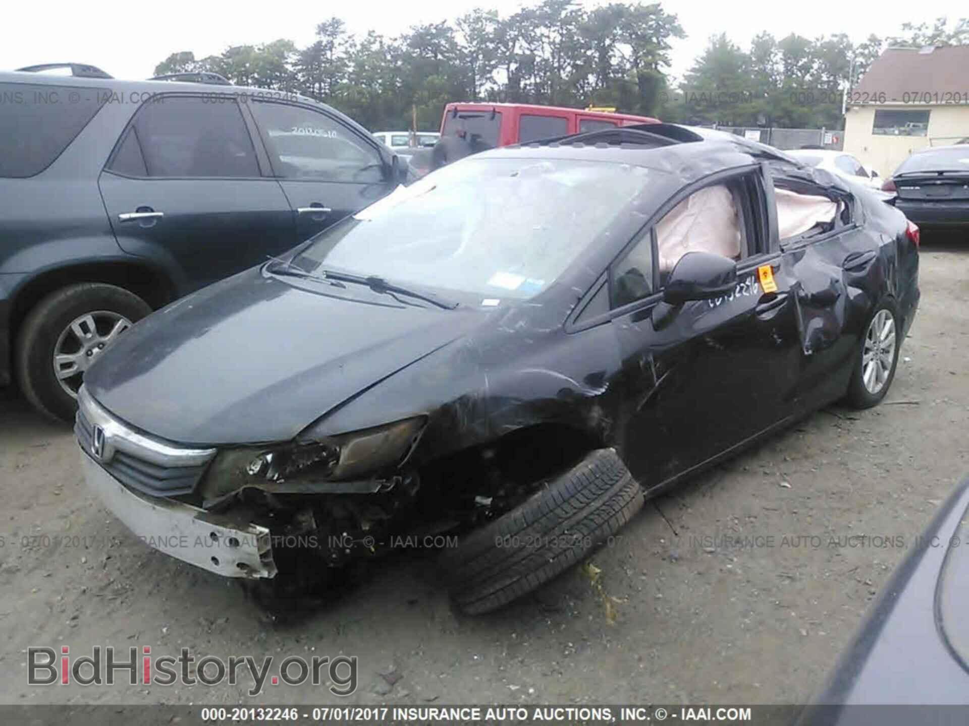 2012 Honda Civic - VIN: 2HGFB2F98CH515920 - Фото 2