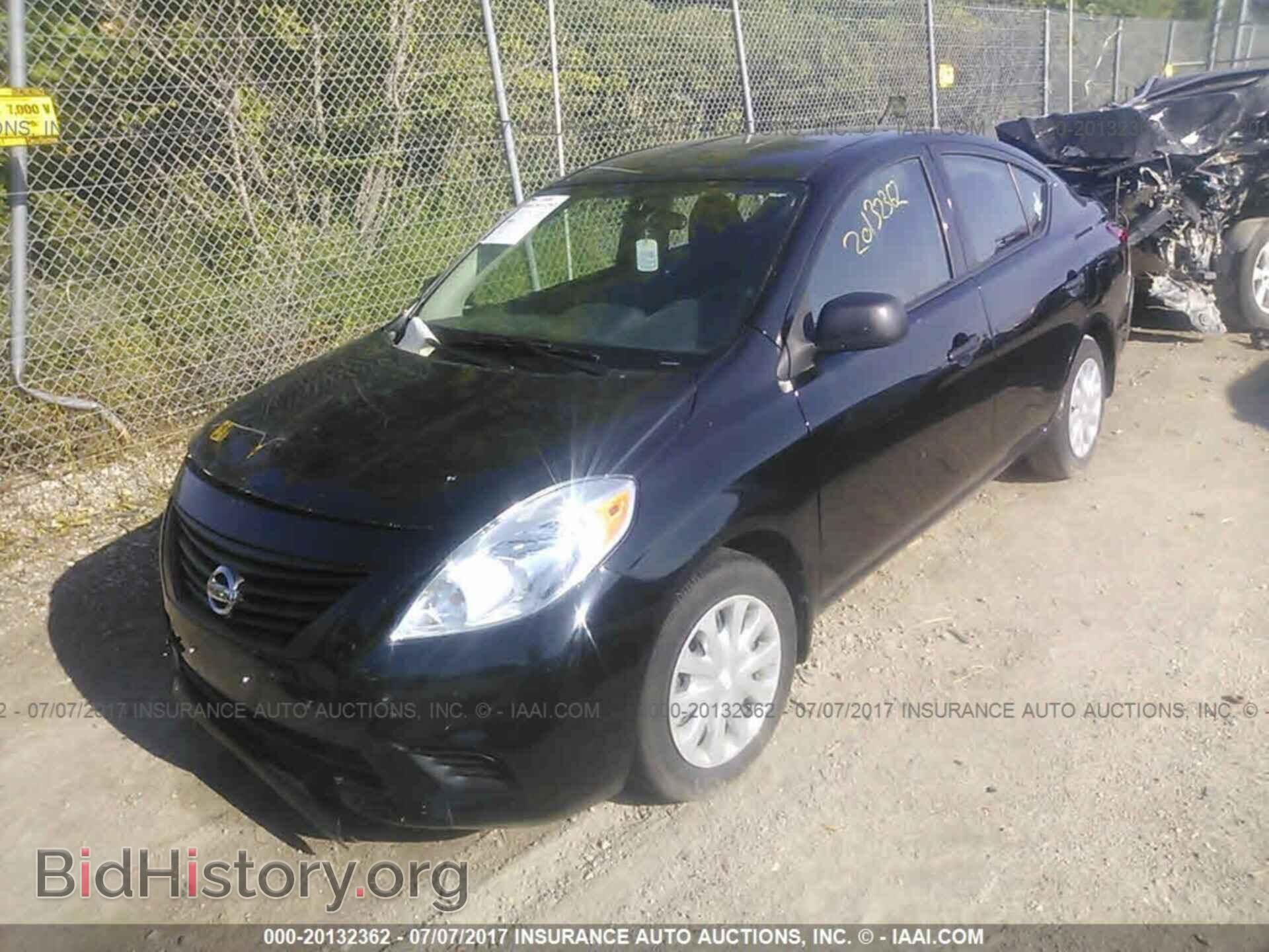 2012 Nissan Versa - VIN: 3N1CN7AP5CL936676 - Фото 2