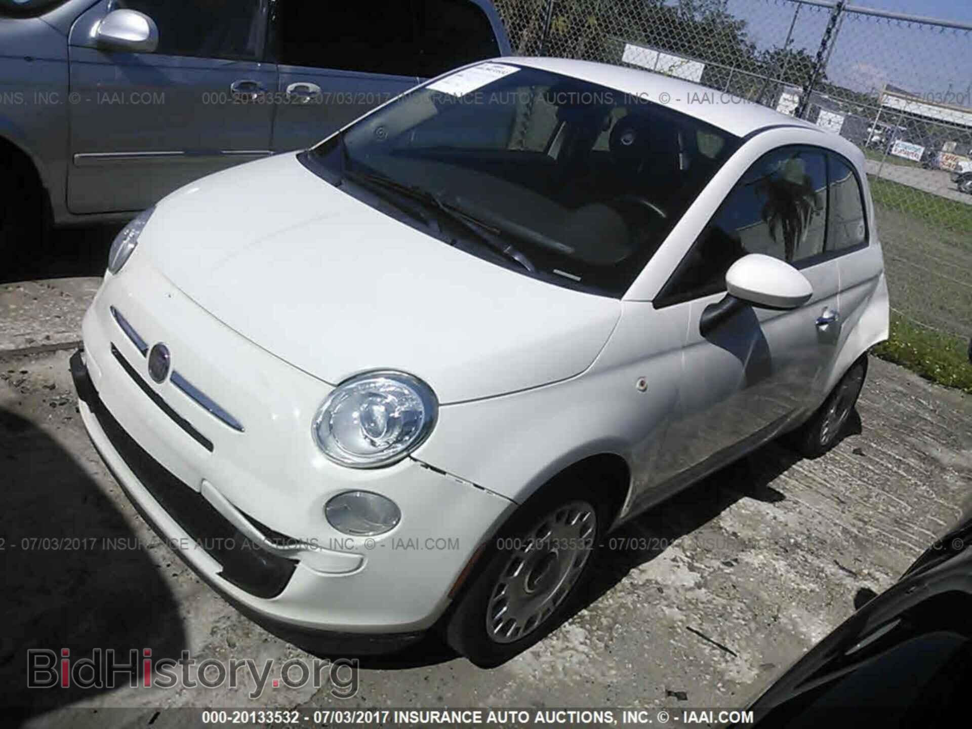 2014 Fiat 500 - VIN: 3C3CFFAR6ET249915 - Фото 2