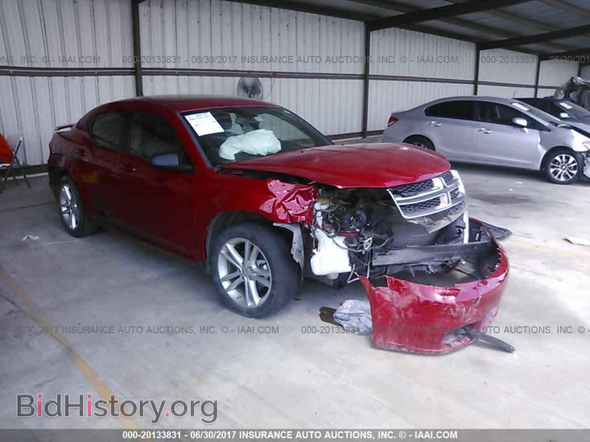 Photo 1C3CDZAG3CN316361 - Dodge Avenger 2012