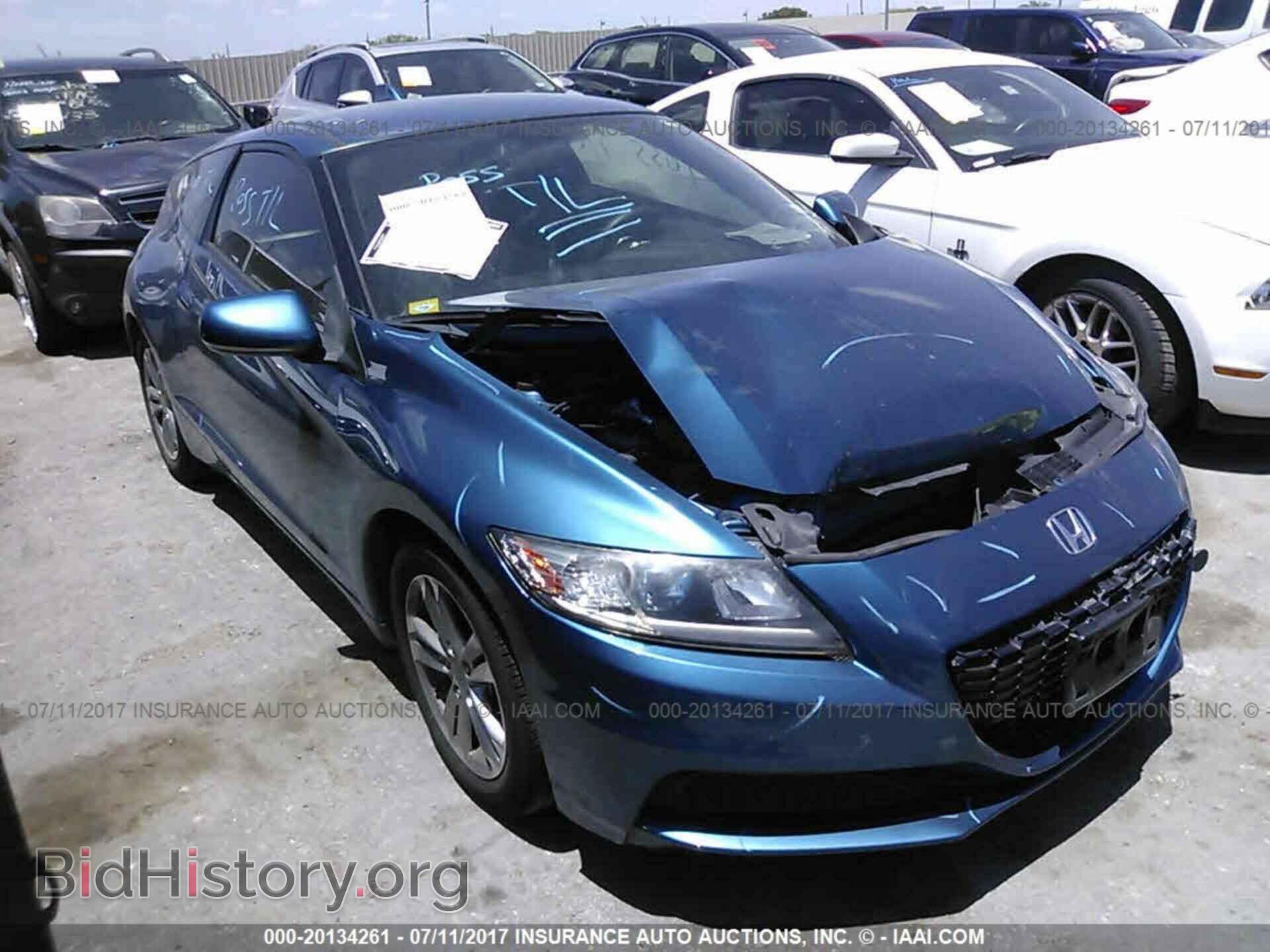 Photo JHMZF1D41DS003796 - Honda Cr-z 2013