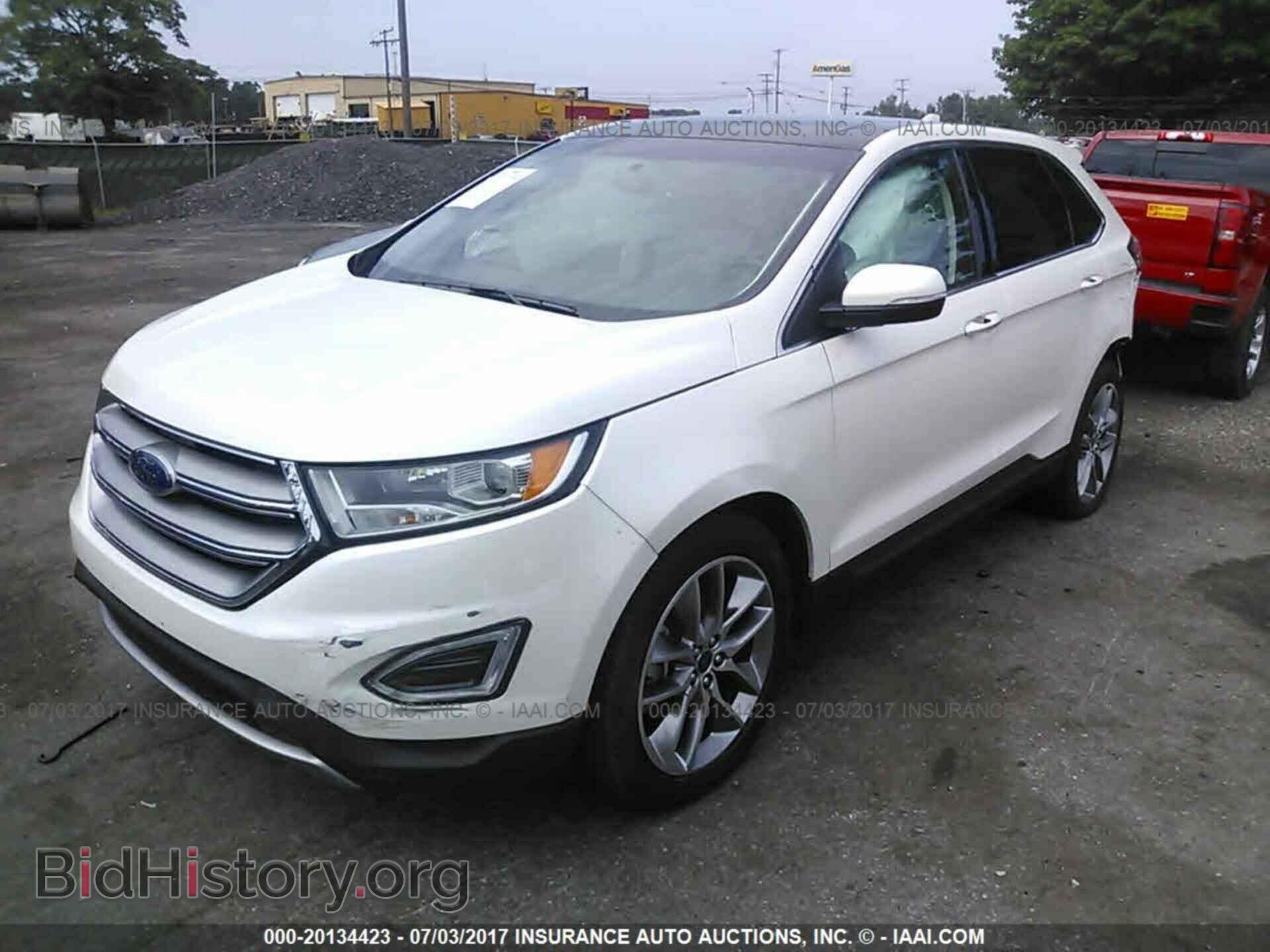 2016 Ford Edge - VIN: 2FMPK4K94GBB15183 - Фото 2