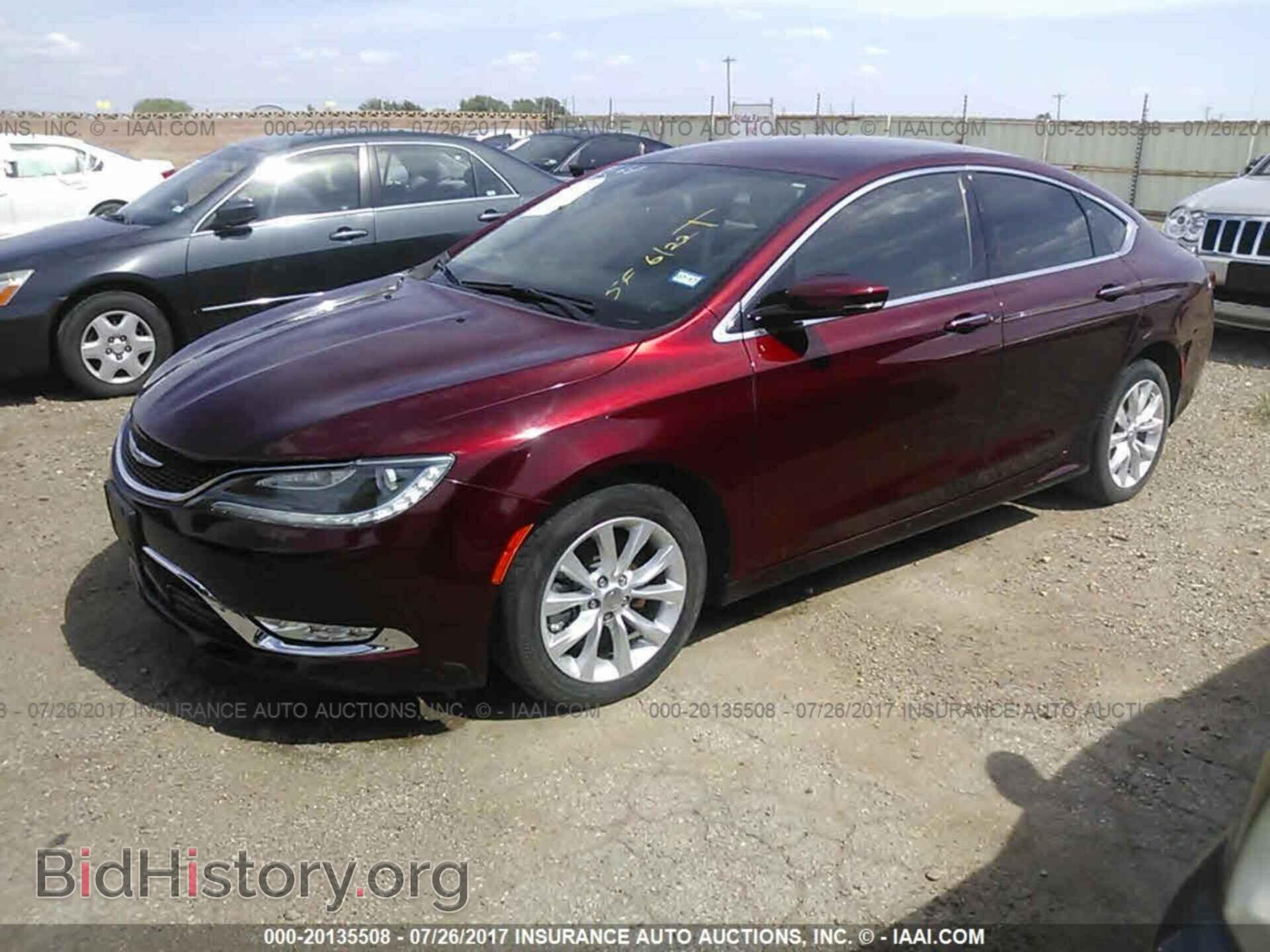 2015 Chrysler 200 - VIN: 1C3CCCCG3FN549075 - Photo 2