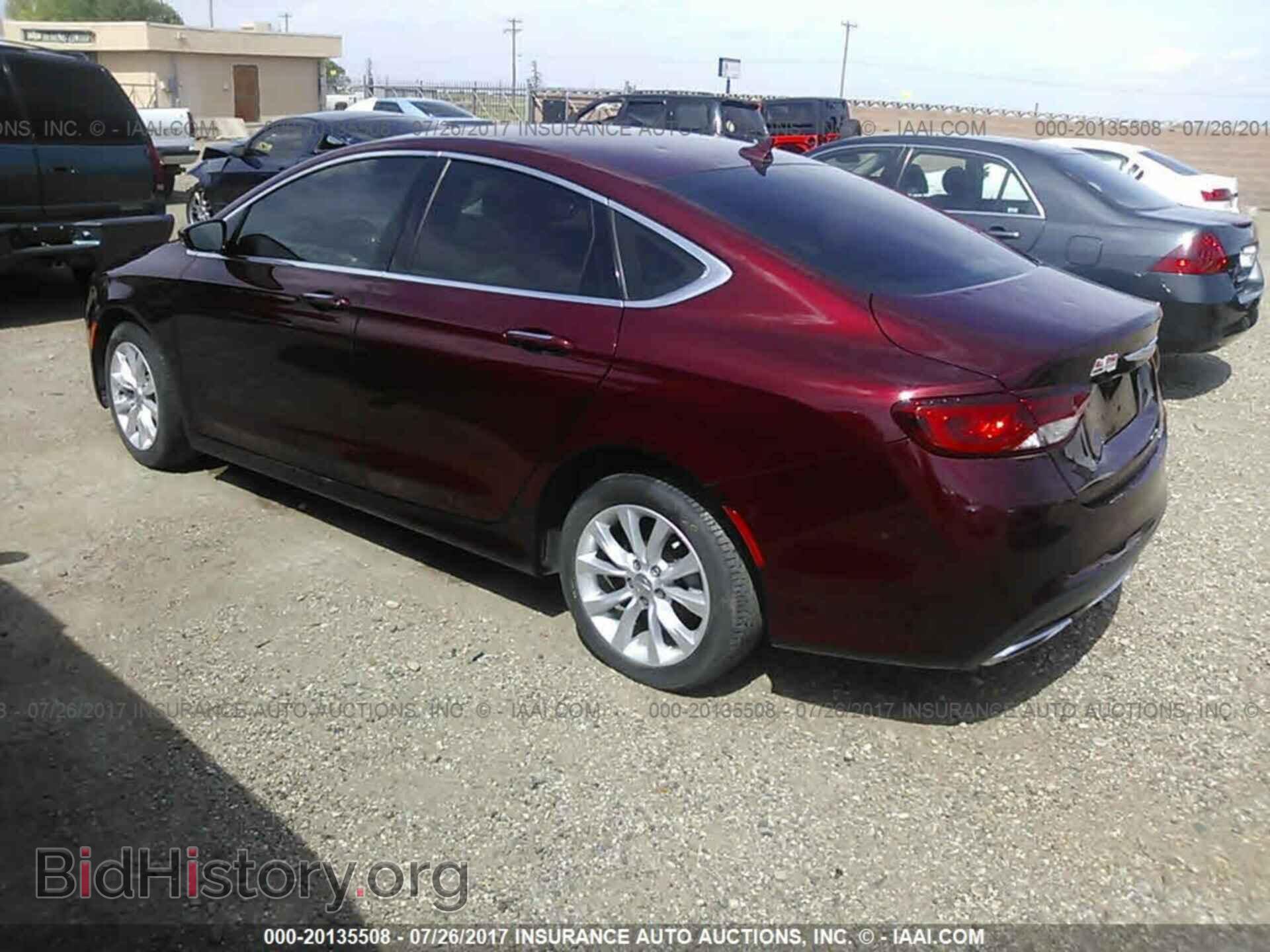 2015 Chrysler 200 - VIN: 1C3CCCCG3FN549075 - Photo 3