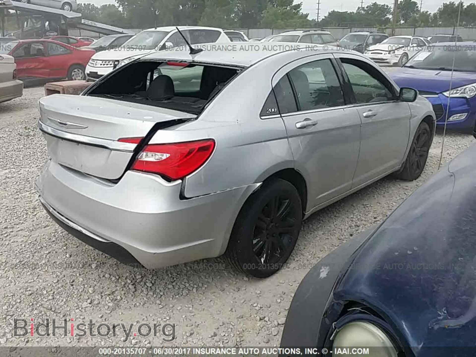 2012 Chrysler 200 - VIN: 1C3CCBAB1CN180049 - Фото 4