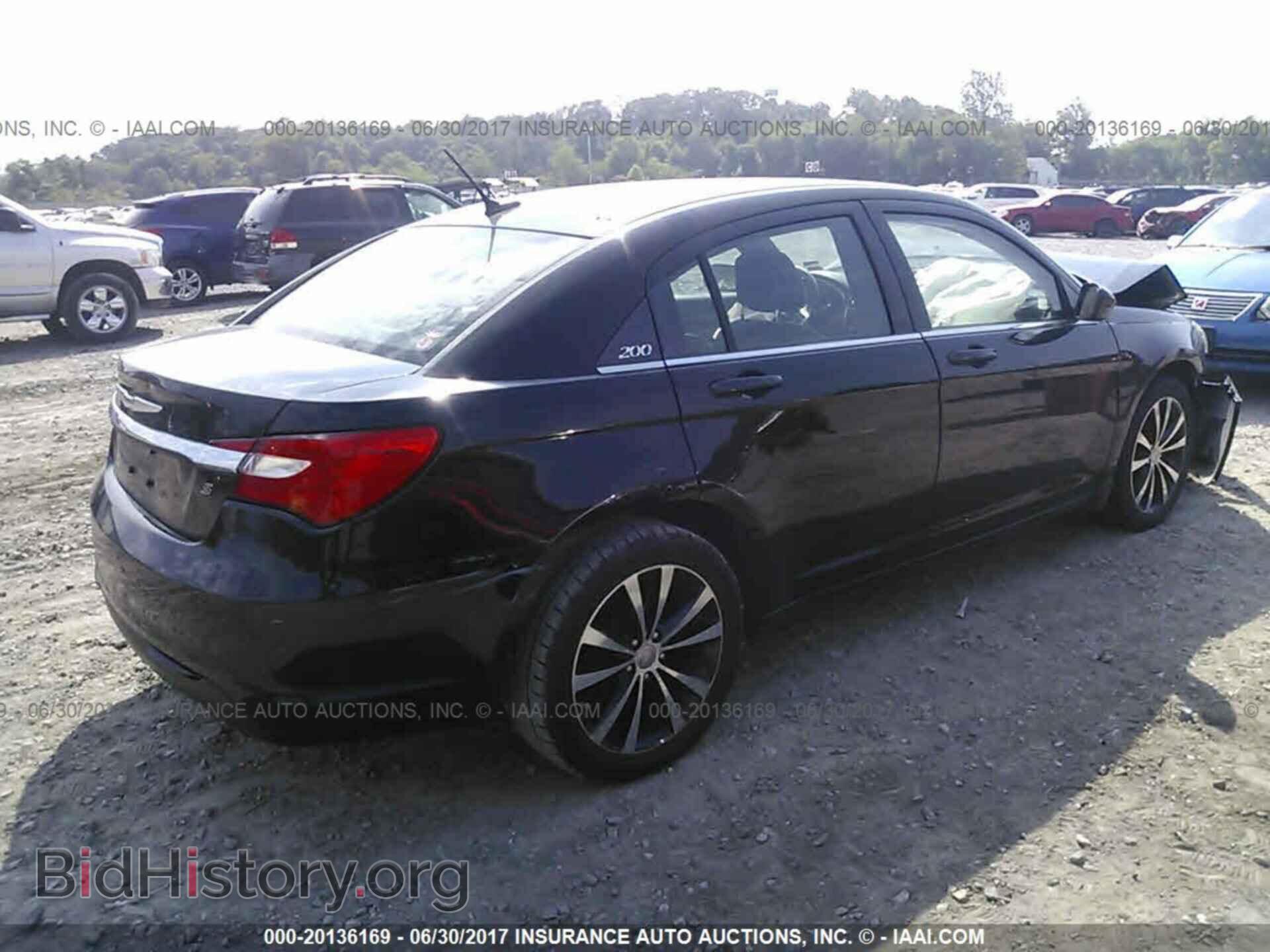 2012 Chrysler 200 - VIN: 1C3CCBHG6CN187936 - Фото 4