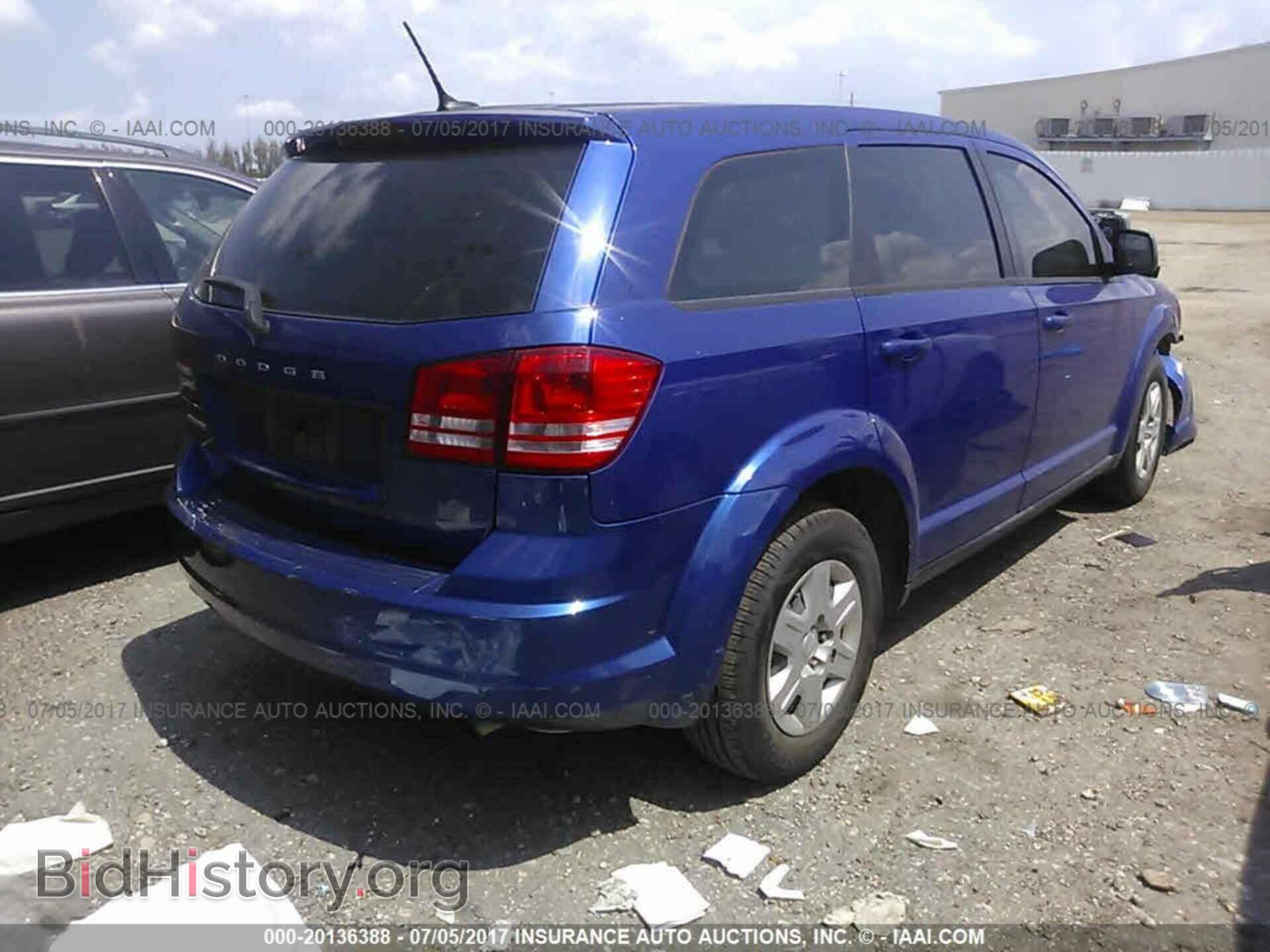 2012 Dodge Journey - VIN: 3C4PDCAB3CT366935 - Фото 4