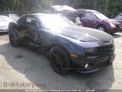 2010 Chevrolet CAMARO SS, black — VIN 2G1FT1EW8A9174094, IAAI