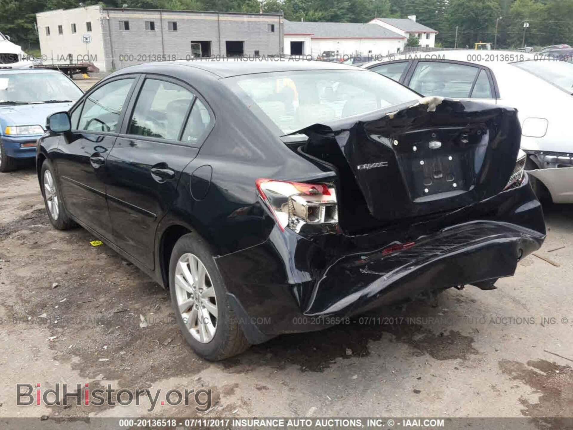 2012 Honda Civic - VIN: 19XFB2F9XCE360751 - Фото 3
