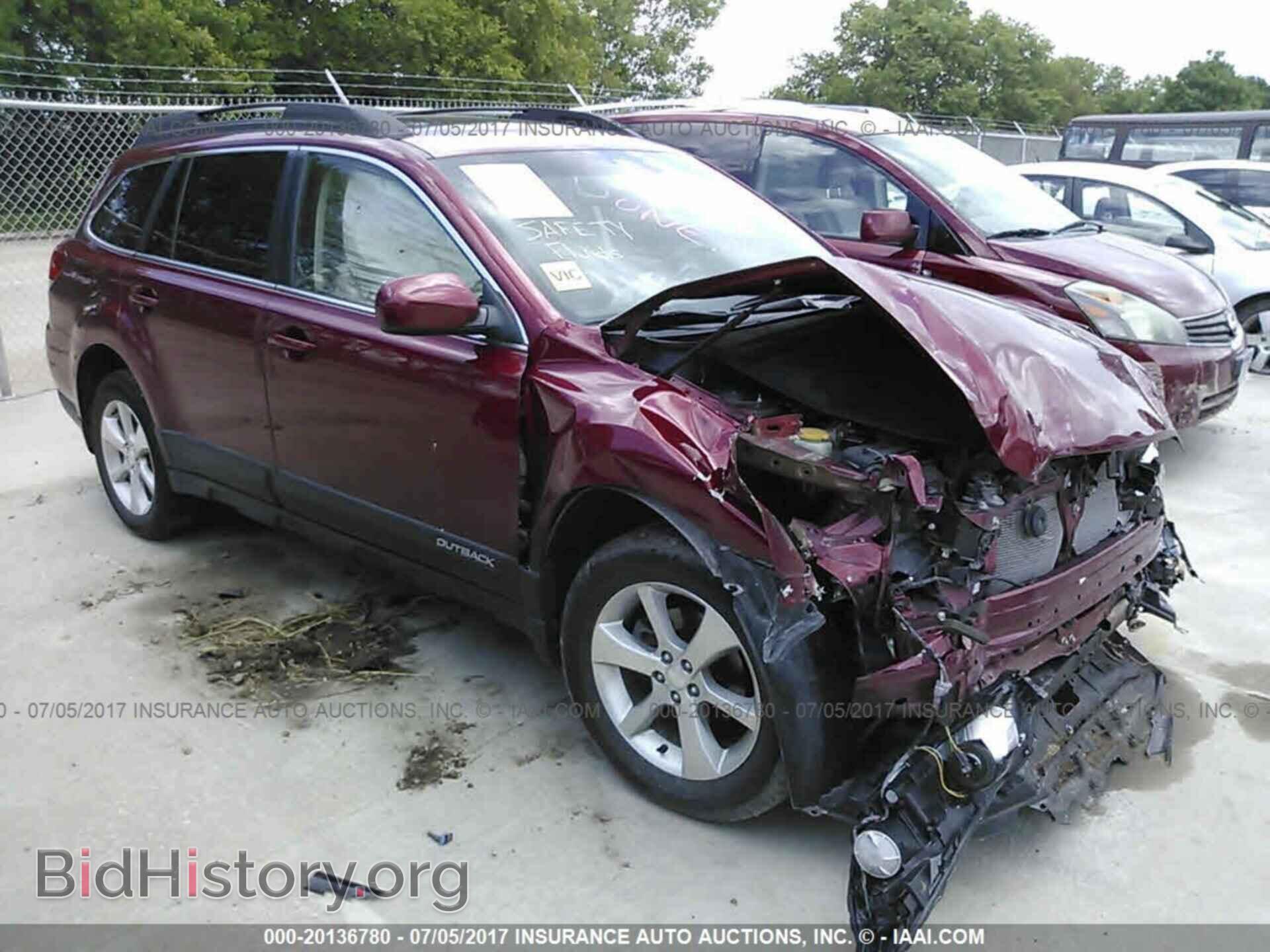 Фотография 4S4BRCLC8E3302482 - Subaru Outback 2014