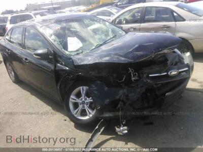 2014 Ford FOCUS, черный — VIN 1FADP3F22EL229332, IAAI