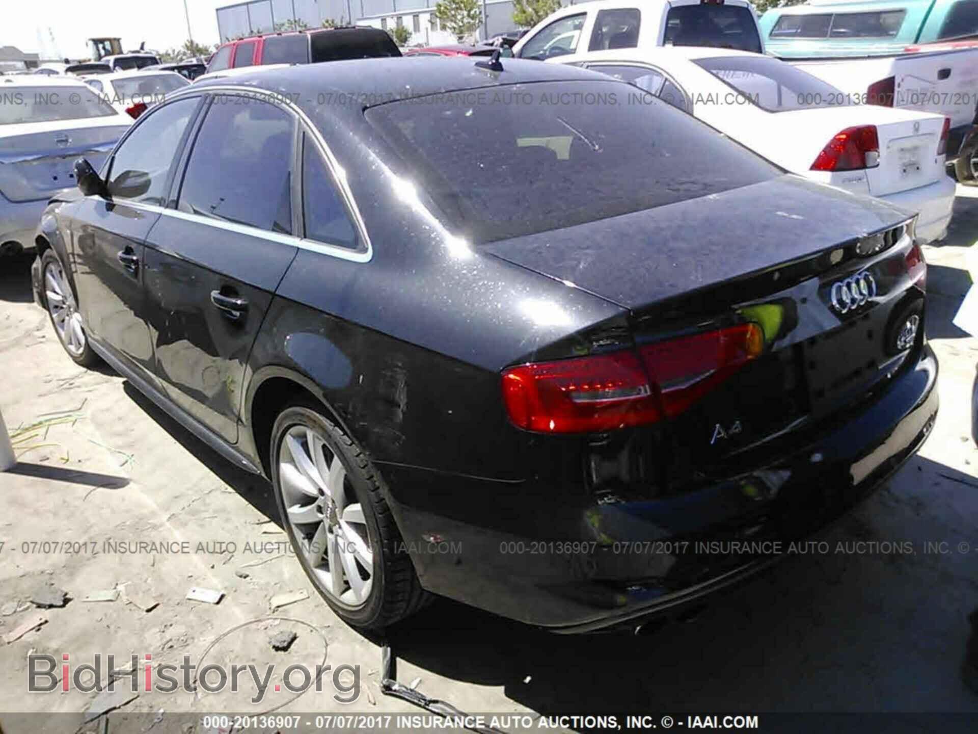 2014 Audi A4 - VIN: WAUBFAFL1EA063833 - Фото 3