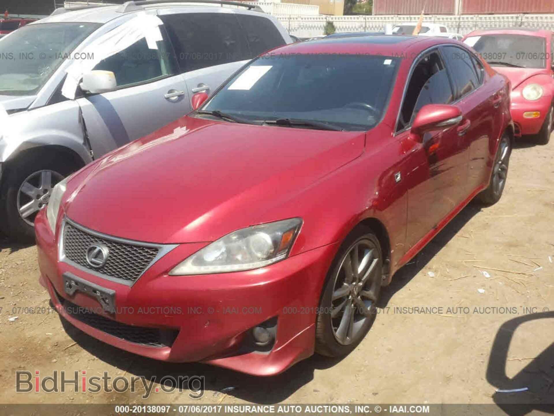 2011 Lexus Is - VIN: JTHBF5C28B5130856 - Фото 2