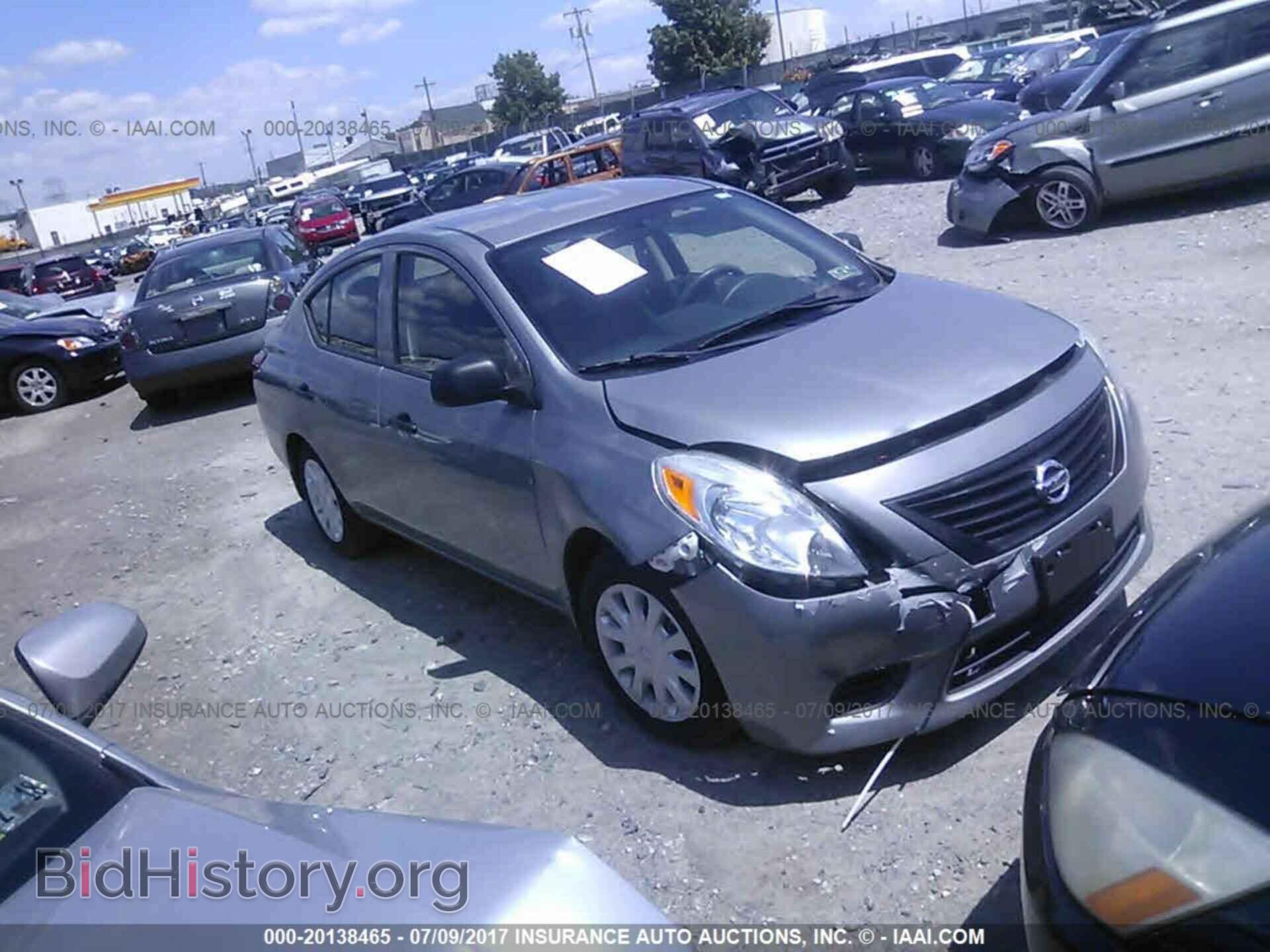 Фотография 3N1CN7AP1CL945374 - Nissan Versa 2012