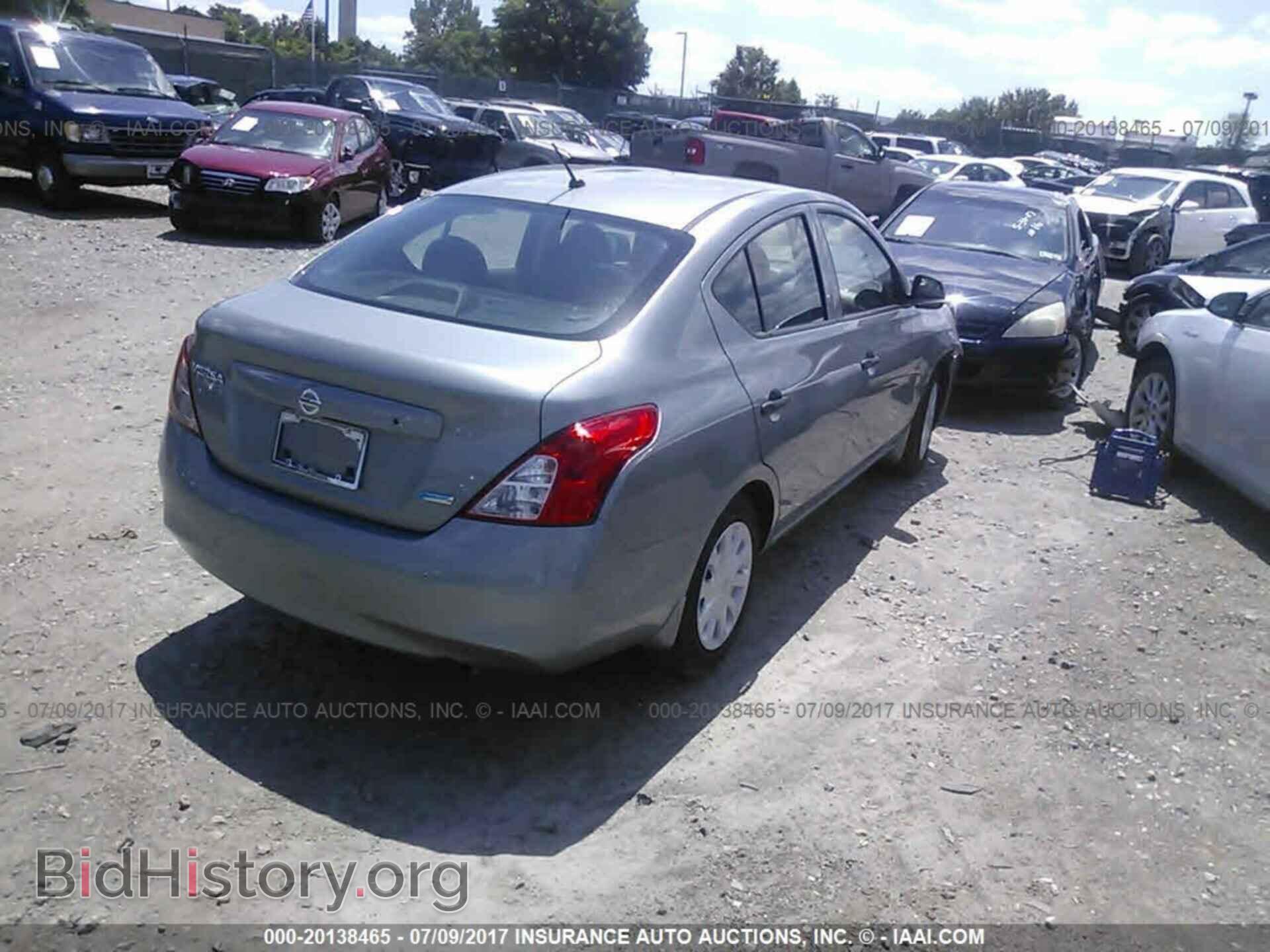 2012 Nissan Versa - VIN: 3N1CN7AP1CL945374 - Фото 4