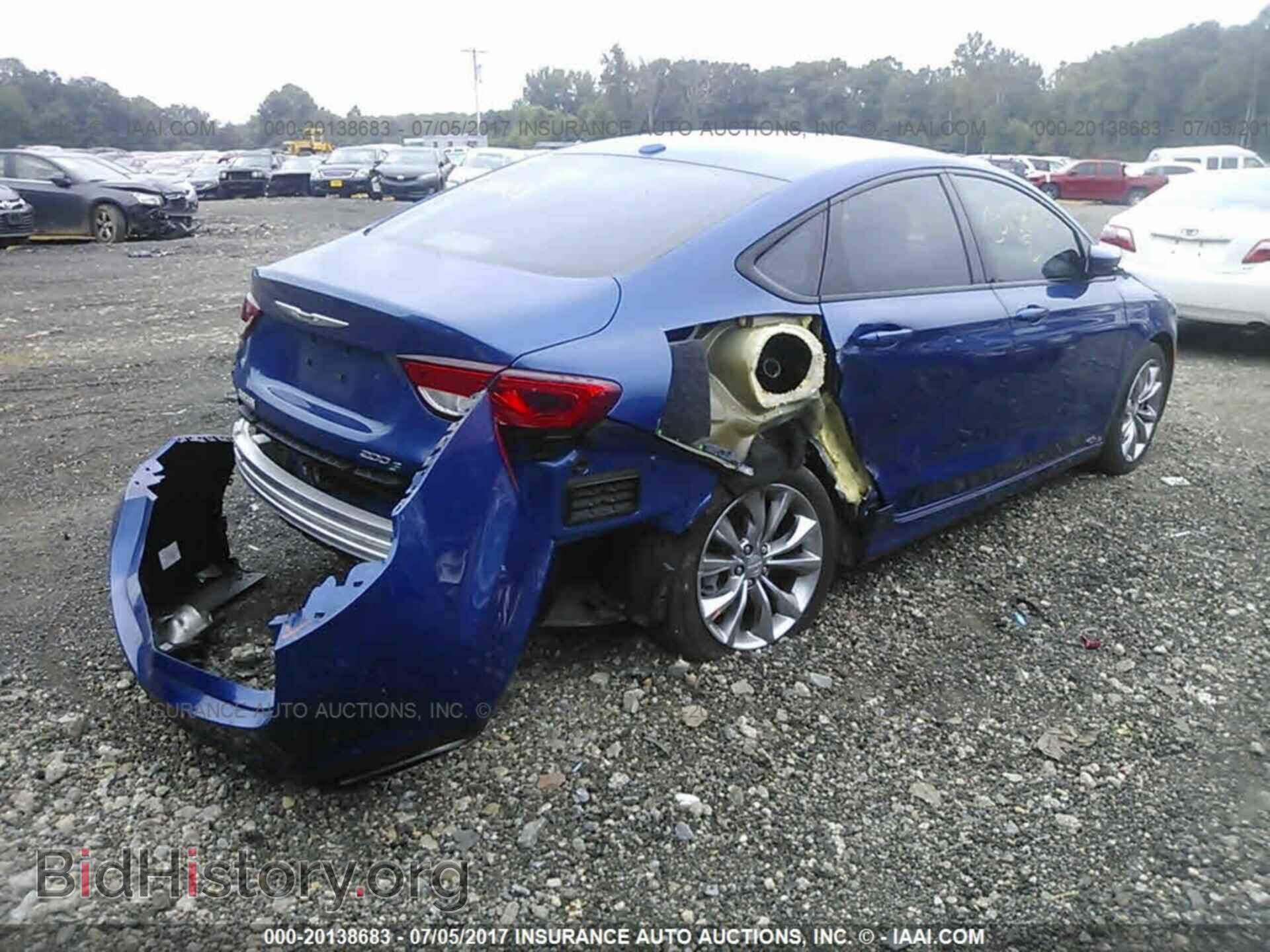 2015 Chrysler 200 - VIN: 1C3CCCBB7FN537324 - Photo 4