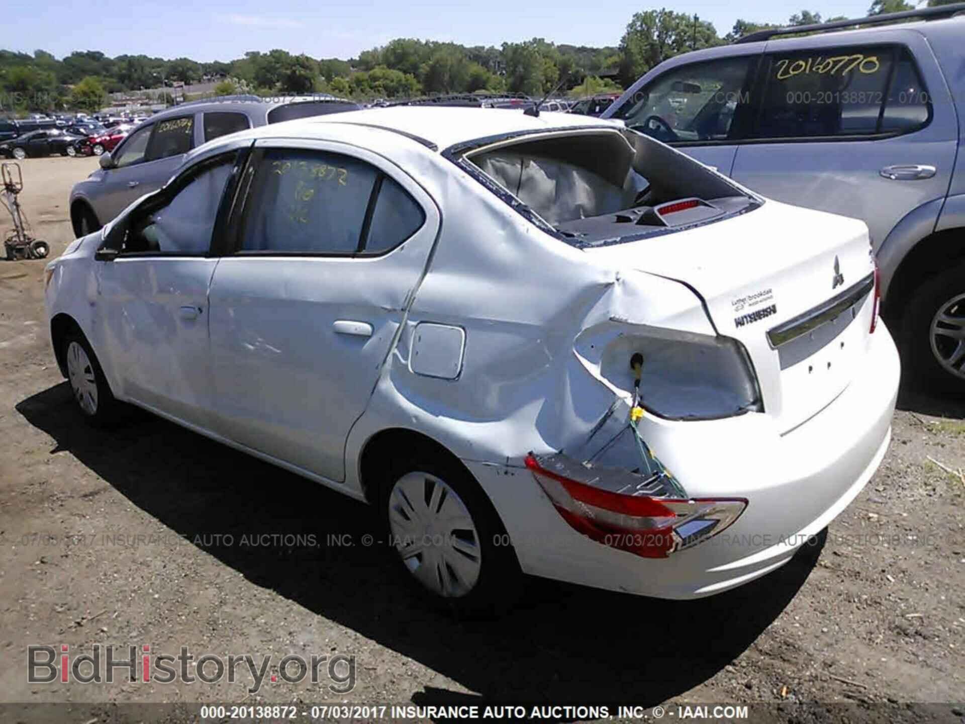 2017 Mitsubishi Mirage - VIN: ML32F3FJ8HH003527 - Фото 3