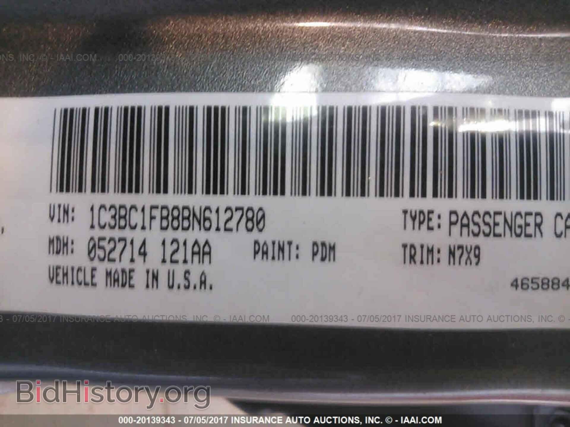 2011 Chrysler 200 - VIN: 1C3BC1FB8BN612780 - Photo 9
