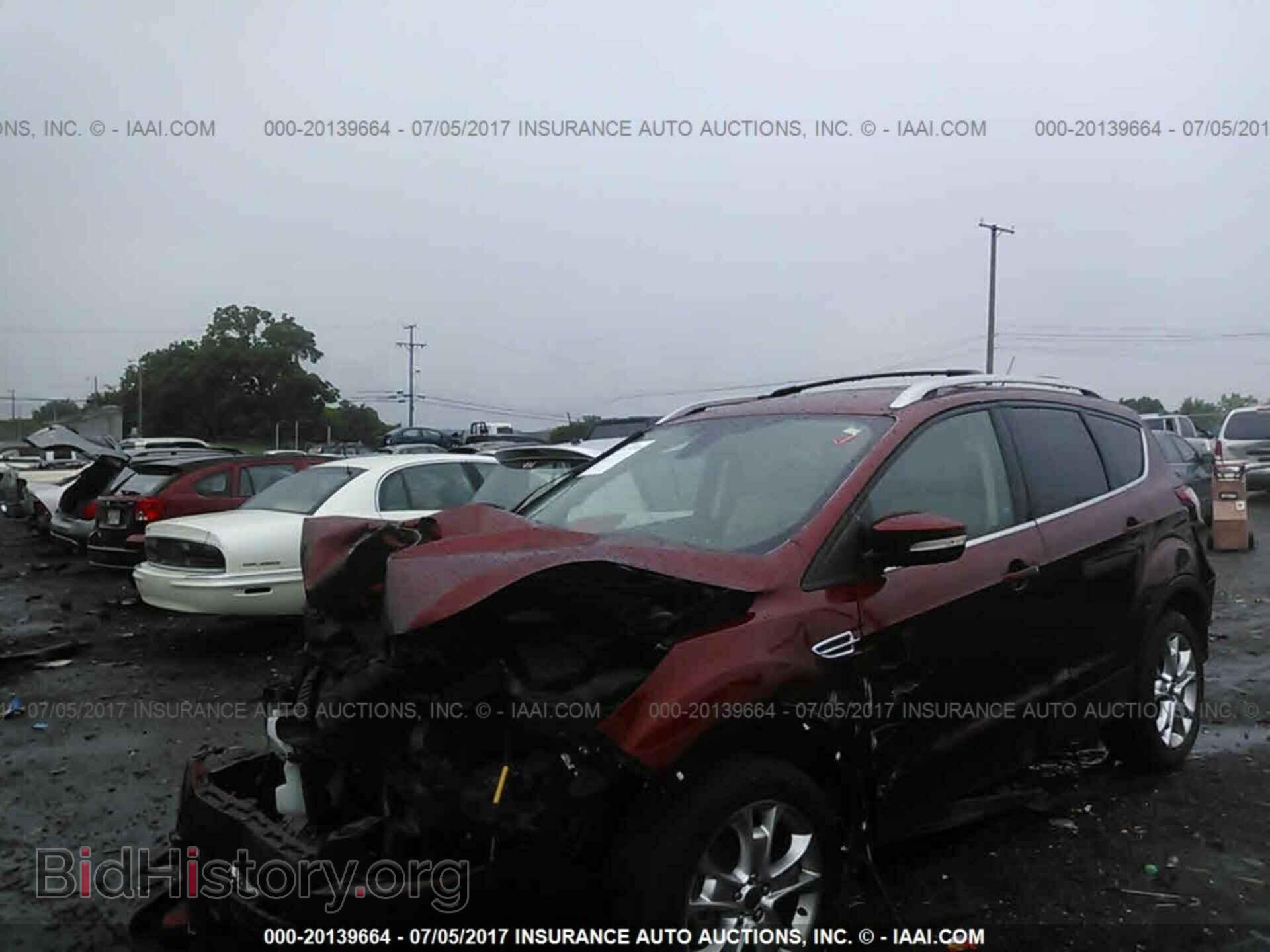 2014 Ford Escape - VIN: 1FMCU9JX1EUC16257 - Фото 2