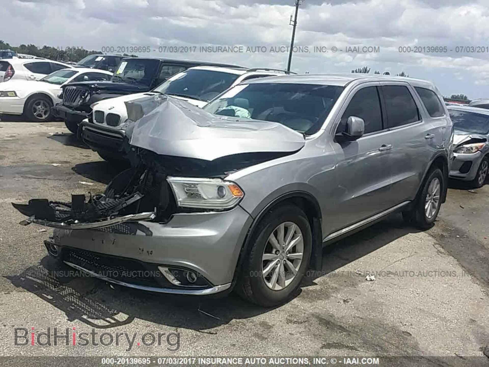 2014 Dodge Durango - VIN: 1C4RDHAG8EC412579 - Фото 2