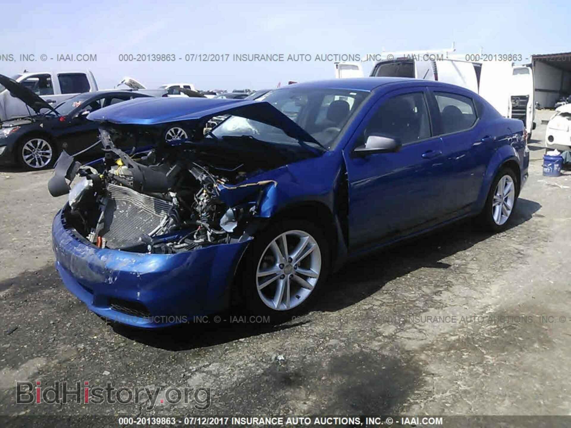 2013 Dodge Avenger - VIN: 1C3CDZAB7DN628849 - Photo 2