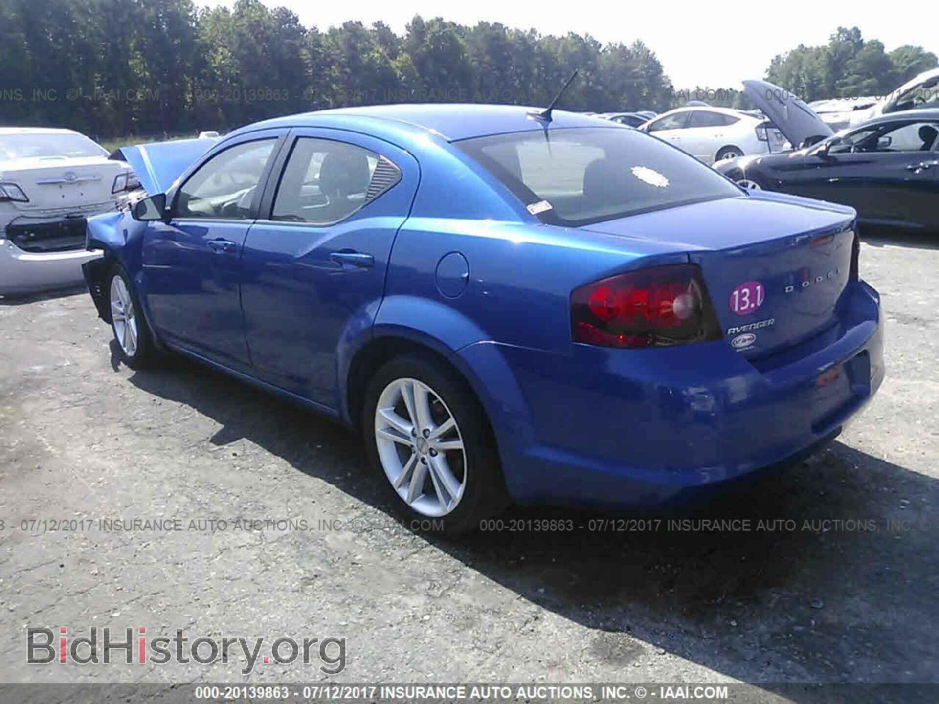 2013 Dodge Avenger - VIN: 1C3CDZAB7DN628849 - Photo 3