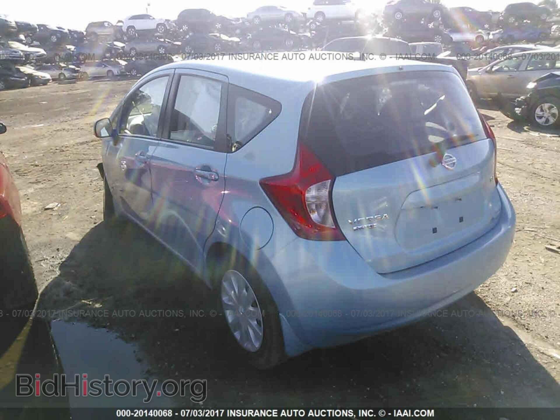 2014 Nissan Versa note - VIN: 3N1CE2CP3EL436647 - Фото 3