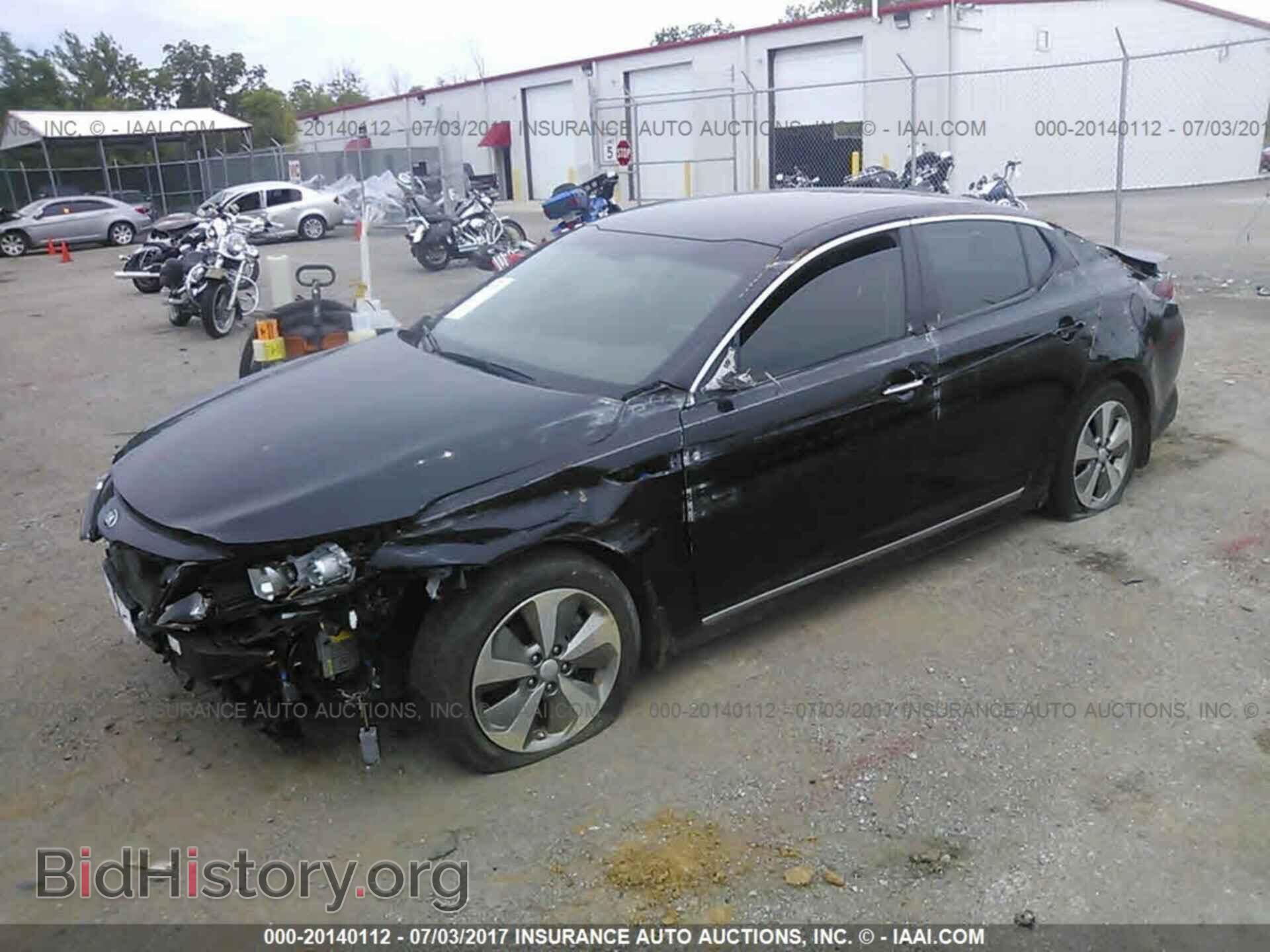 2014 Kia Optima - VIN: KNAGN4AD7E5063001 - Фото 2