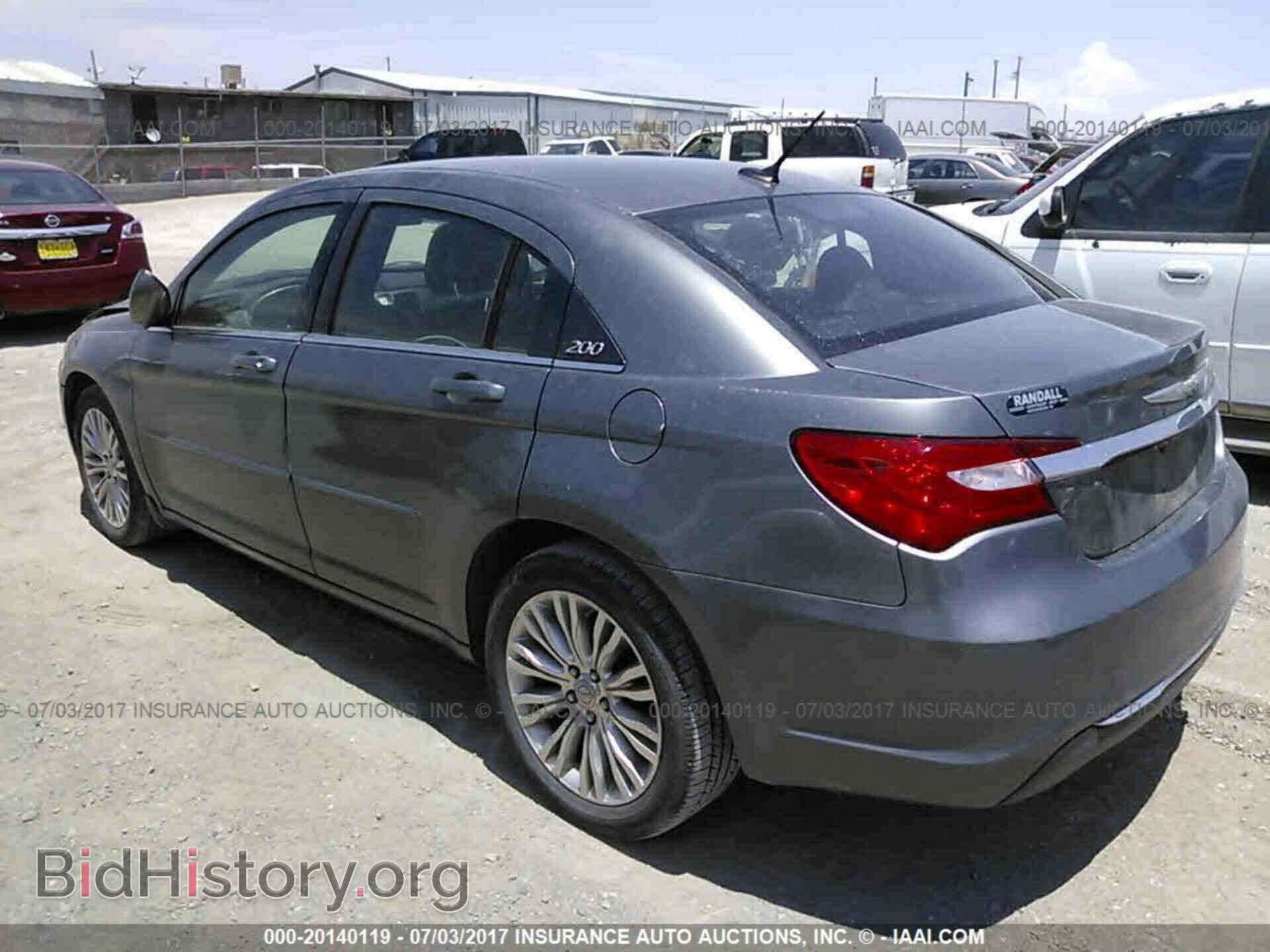 2012 Chrysler 200 - VIN: 1C3CCBABXCN149088 - Photo 3